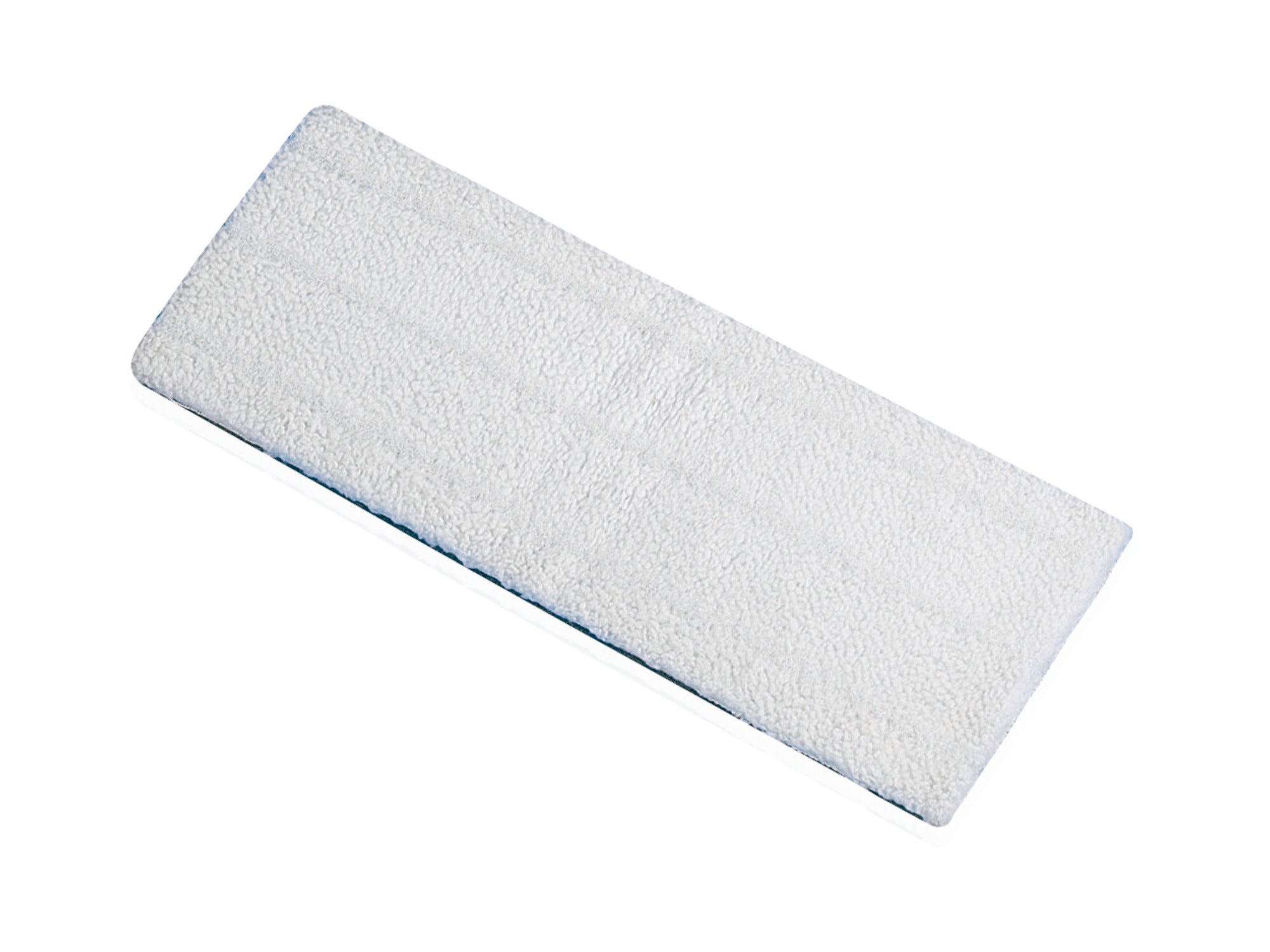 Wischpad Picobello M extra soft in rechteckiger Form. Das weiße Pad ist besonders weich und eignet sich ideal für empfindliche Böden. Perfekt für eine gründliche und schonende Reinigung.