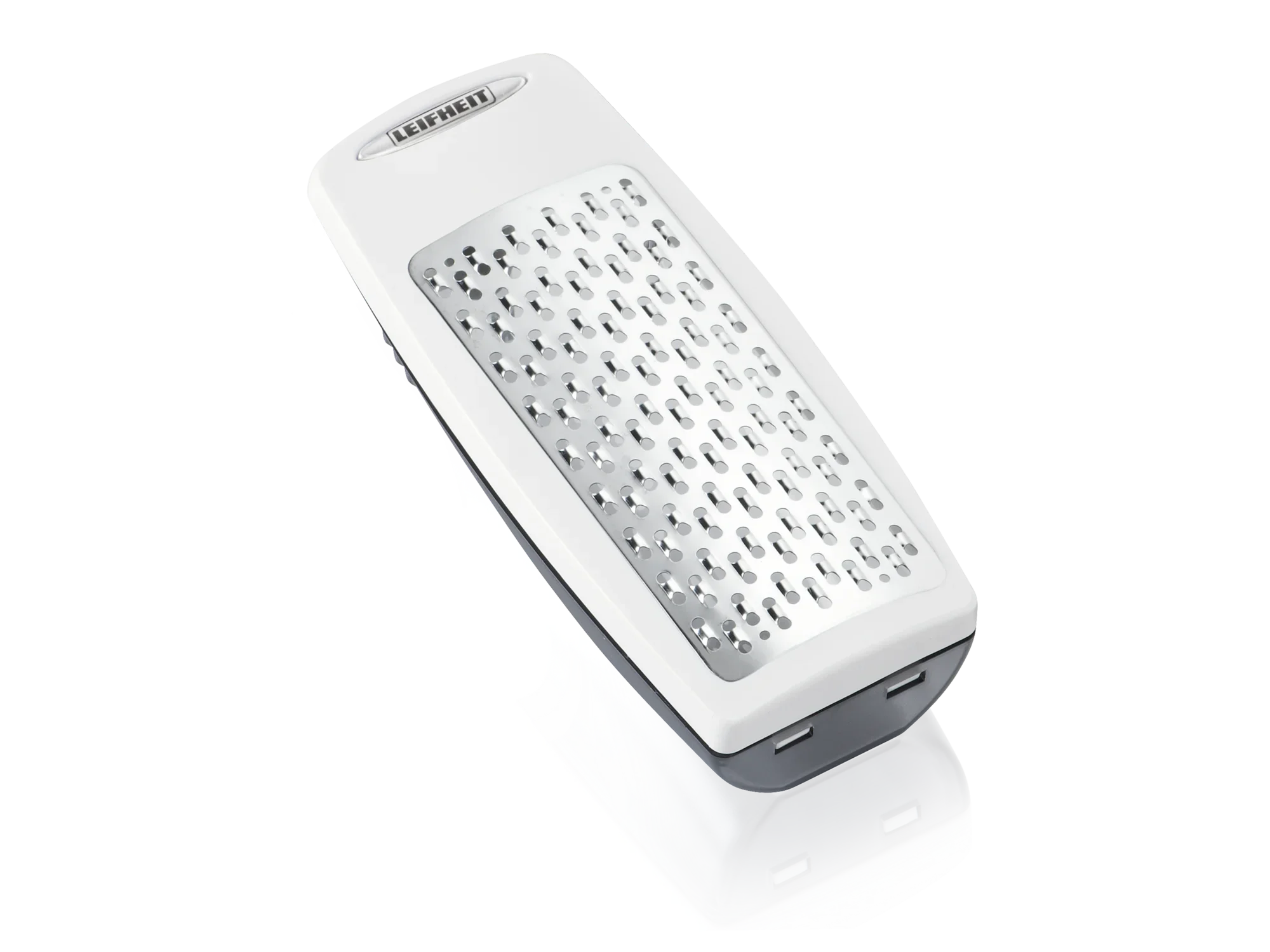 Een hoogwaardige Parmezaanse rasp met een ergonomisch ontwerp en scherpe roestvrijstalen bladen. Perfect voor het raspen van harde kaas om gerechten met verse Parmezaanse kaas te verrijken.