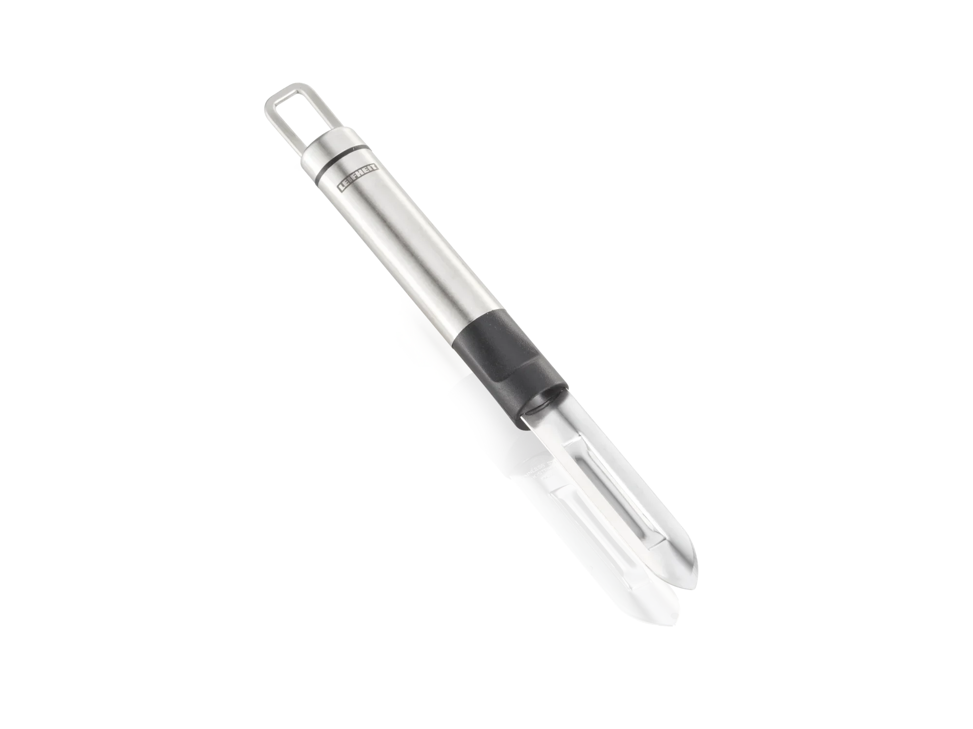 Roestvrijstalen aardappelschiller met ergonomisch handvat. Ideaal om snel en gemakkelijk aardappelen en andere groenten te schillen. Hoogwaardige afwerking voor langdurig gebruik.