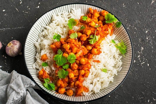 One-Pot-Kichererbsen-Curry - ein Gaumenschmaus