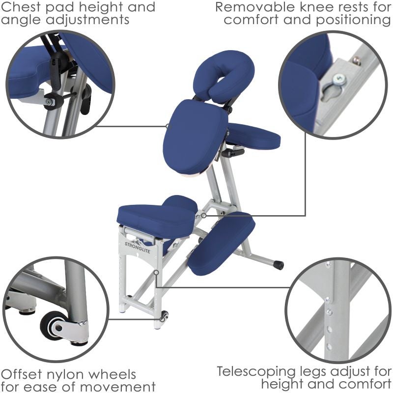 Massagestuhl Stronglite ERGO PRO II - Komplett-Set