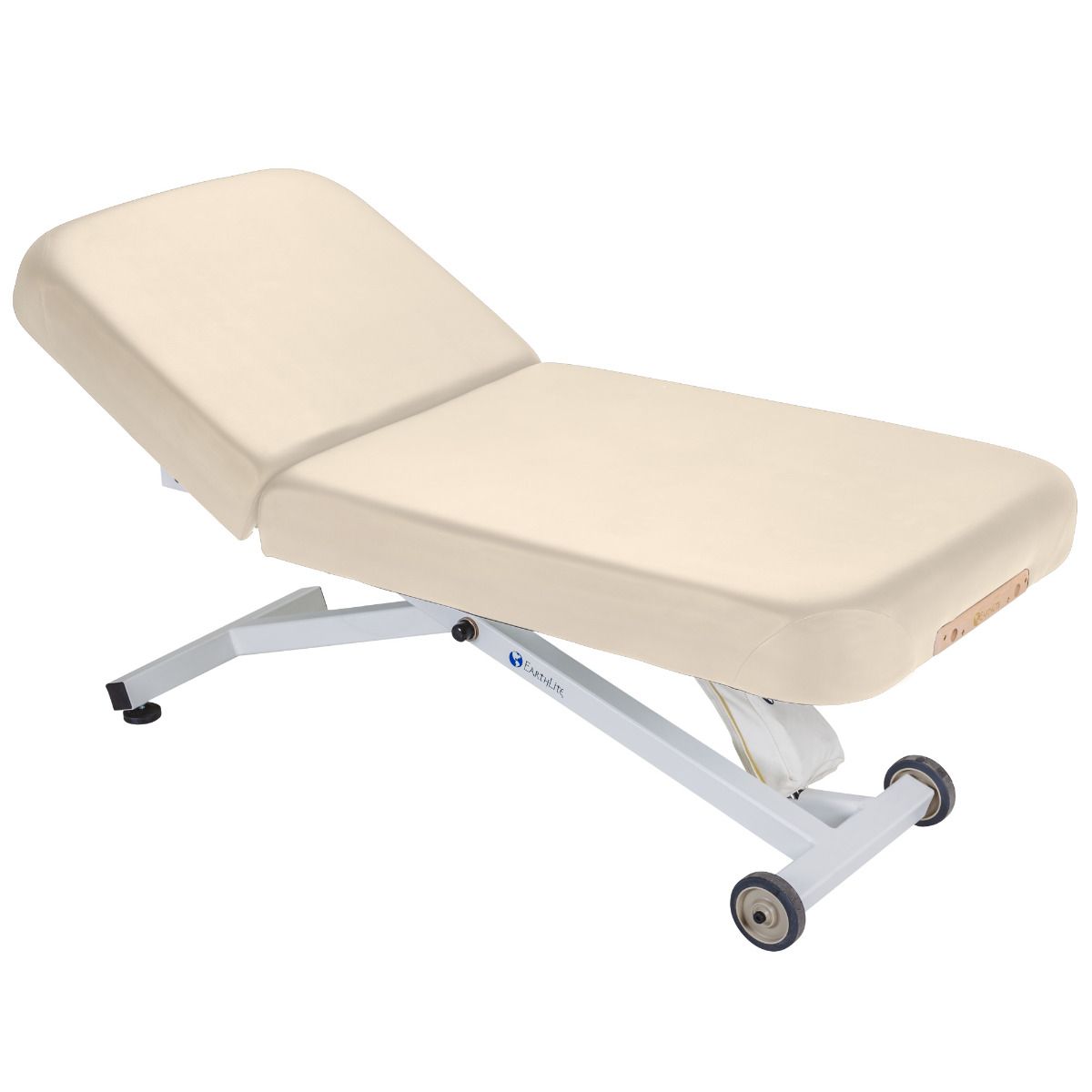 Ellora-Massageliege-elektrisch-2-teilig-vanilla-creme ELLORA SPA Massageliege elektrisch MIT Rückenteil (elektrisch)