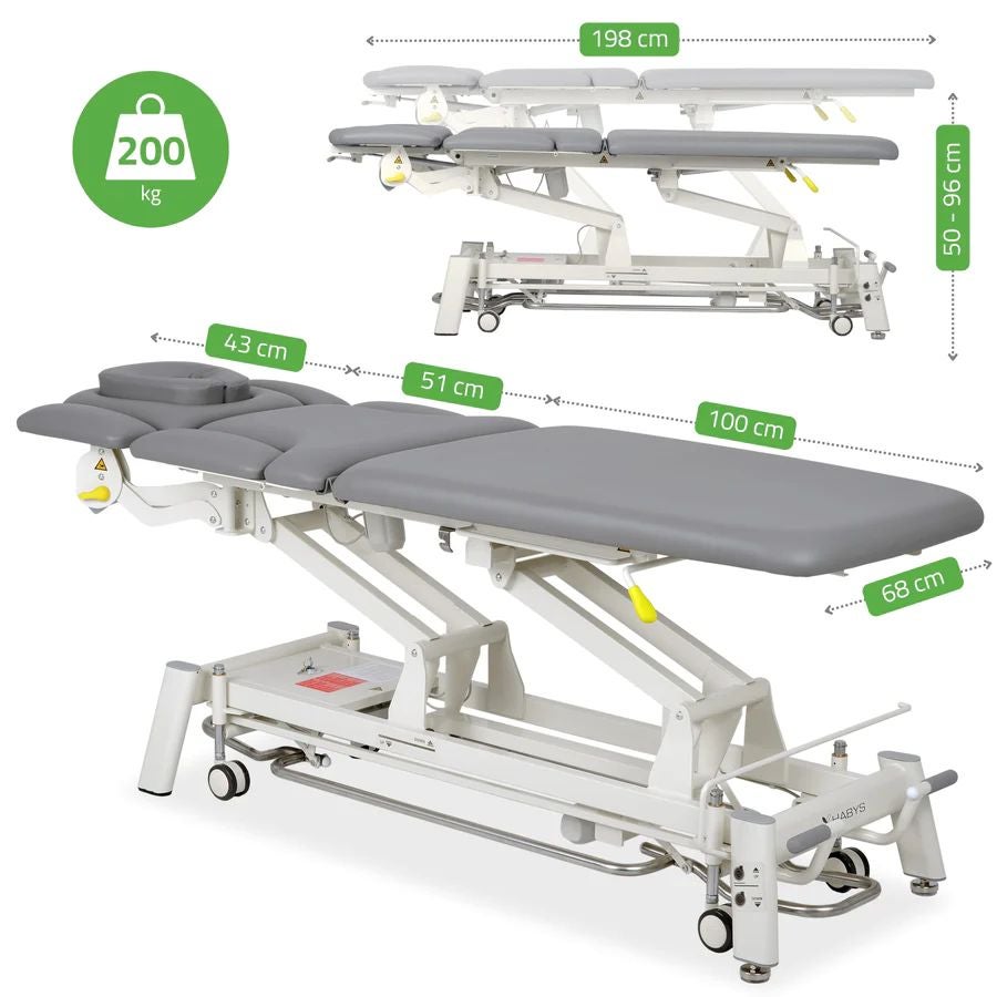 Elektrische Therapieliege PROXIMA PRO 7 mit Dachstellung