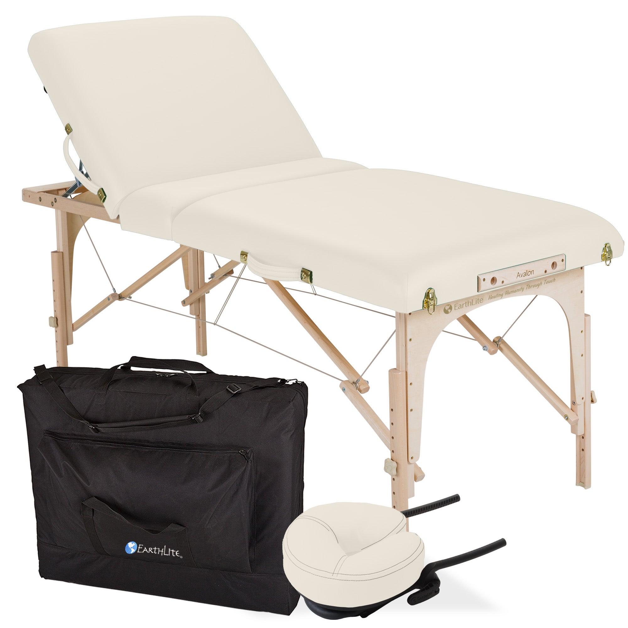 Massageliege klappbar Earthlite AVALON mit Rückenlehne