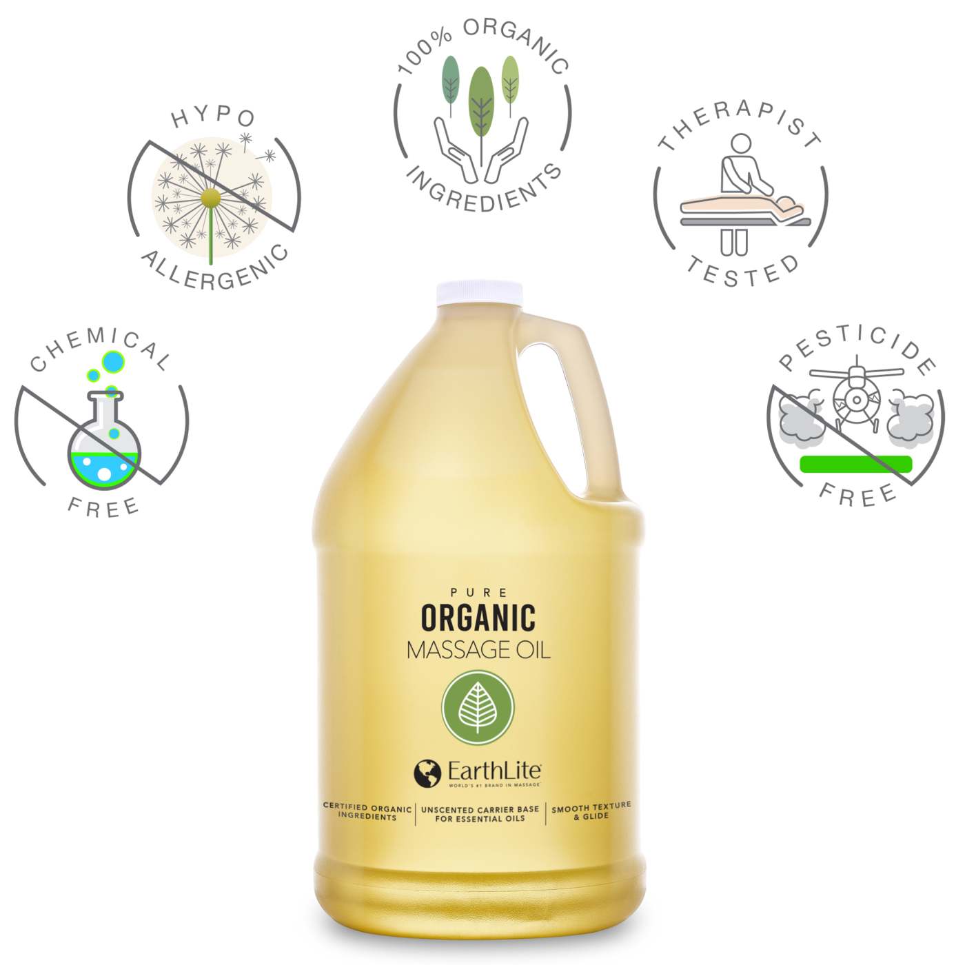 Bio-Massage-l-EarthliteiuzhlOdXuy5sD EARTHLITE Massageöl BIO - geruchsneutral (3,78 Liter)