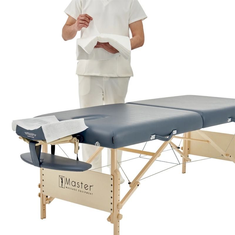 100 Stück Einwegauflagen für die Massageliege| hypoallergen & weich
