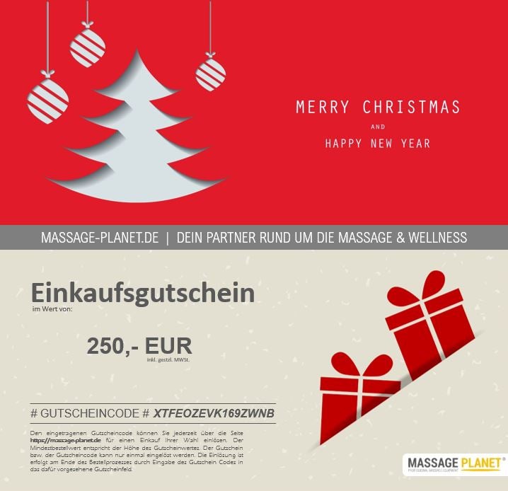 Geschenkgutschein-MASSAGE-PLANET-2 Gutscheint Typ I (ohne Namensfeldern > bitte hierzu den anderen Gutscheintyp auswählen)