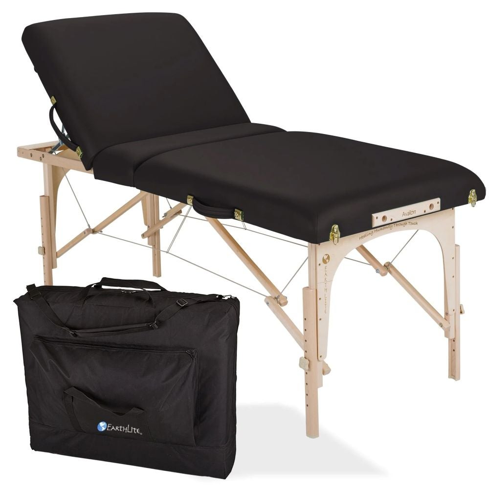 Massageliege klappbar Earthlite AVALON mit Rückenlehne Massageliege klappbar Earthlite AVALON mit Rückenlehne