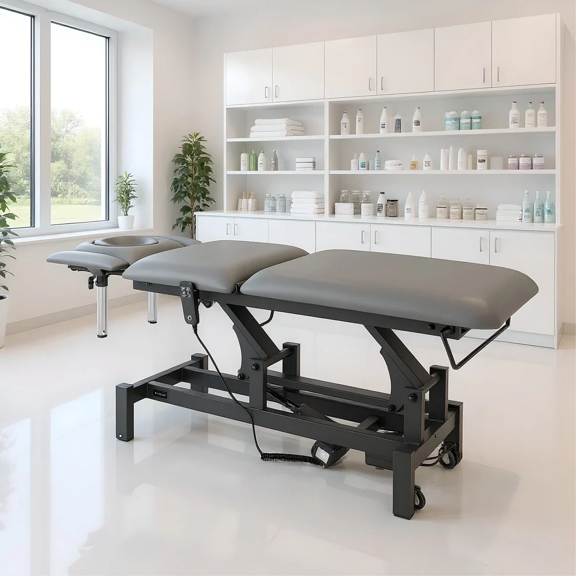 Elektrische Therapieliege FORTIS 5 ERGO plus | 5 Segmente | Hand- & Fußsteuerung