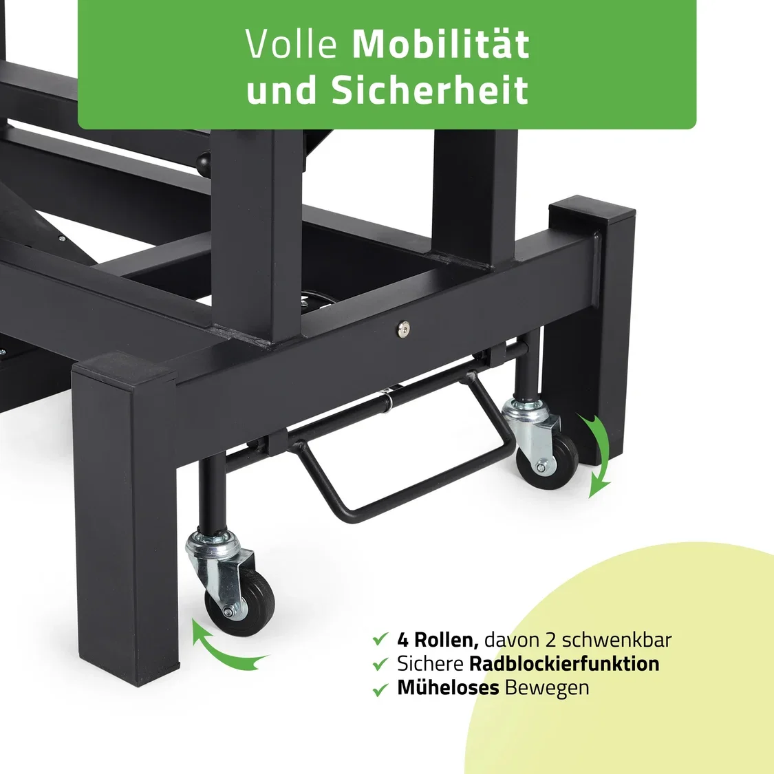 Elektrische Therapieliege FORTIS 5 ERGO plus | 5 Segmente | Hand- & Fußsteuerung