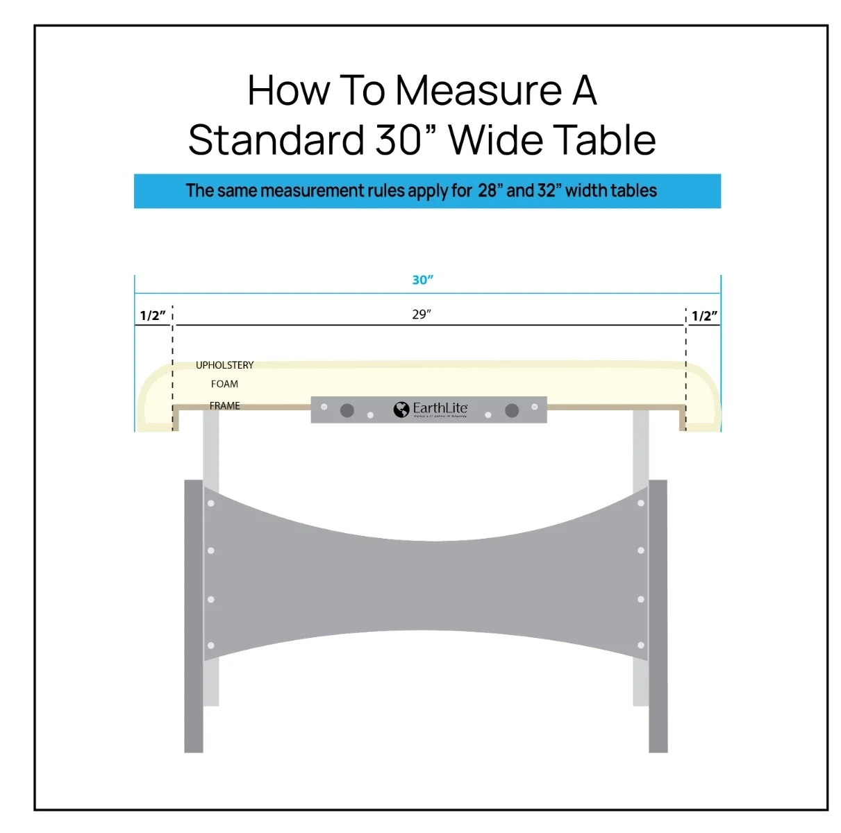Earthlite Vibra-Therm™ Massageliege mit Wärme- & Vibrationsfunktion