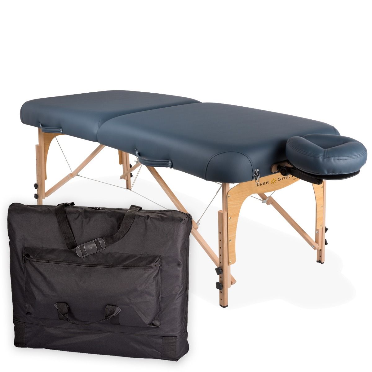 Massageliege-klappbar-E2-Komplett-Set-agate Mobile Massageliege E2 Inner Strength REIKI