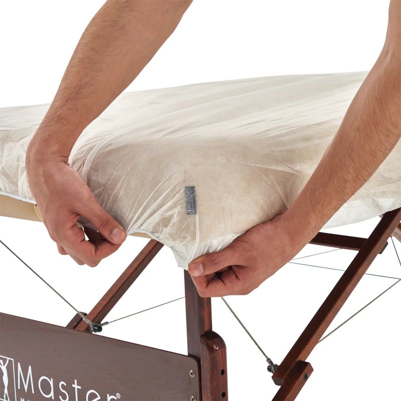 Einweg-Spannbezug | Einmalbezug für den Massagetisch - 10er Pack