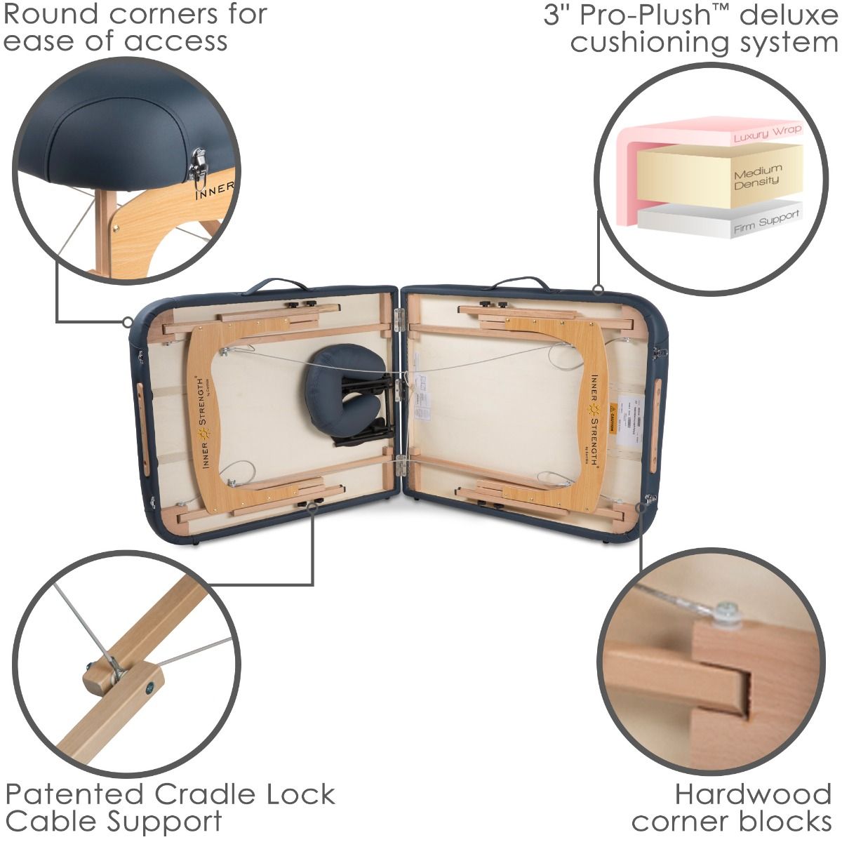 Mobile Massageliege E2 Inner Strength REIKI