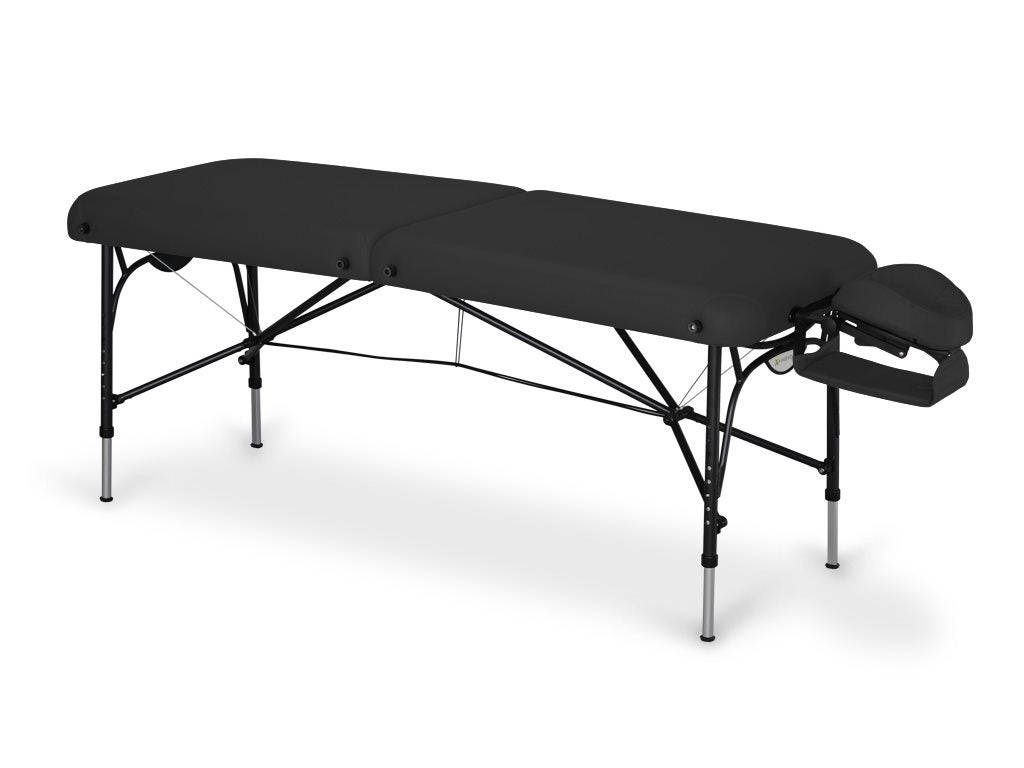 HABYS-Massageliege-alu-schwarz HABYS SMART Massageliege klappabar - extrem stabil
