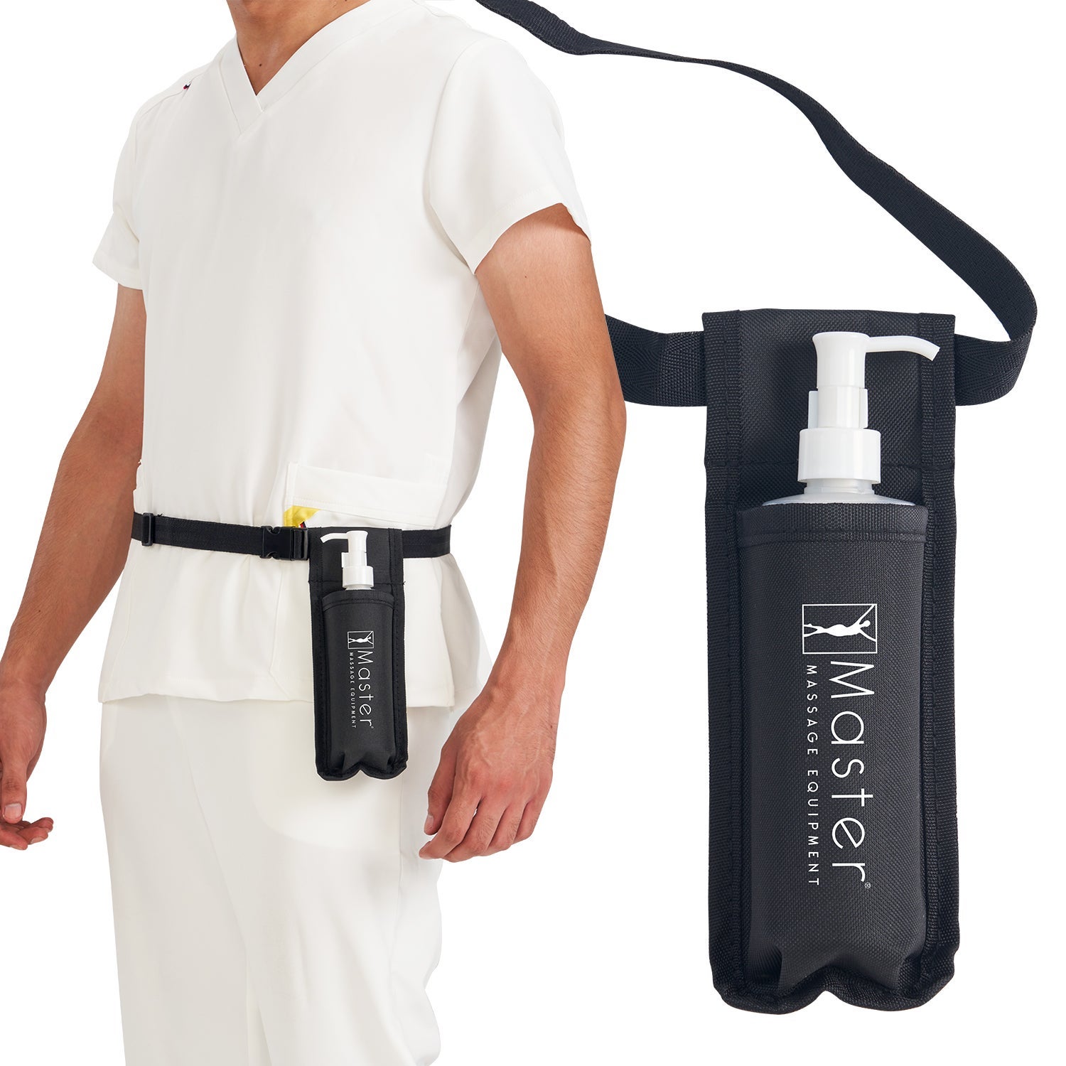 Ölflaschenhalter | Holster zum Umhängen inkl. Spenderflasche Ölflaschenhalter | Holster zum Umhängen inkl. Spenderflasche