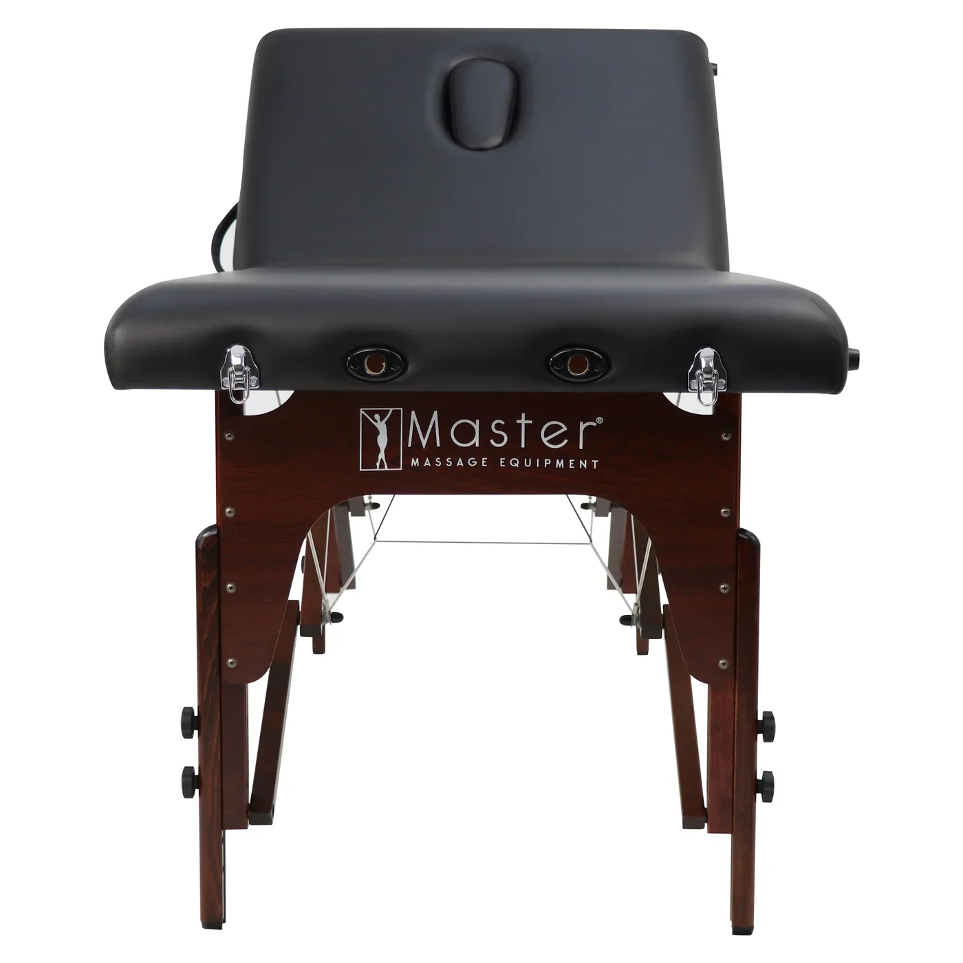 Master Massage Somerest Salon 3-Section Portable Massage Table – 76 cm, Black
