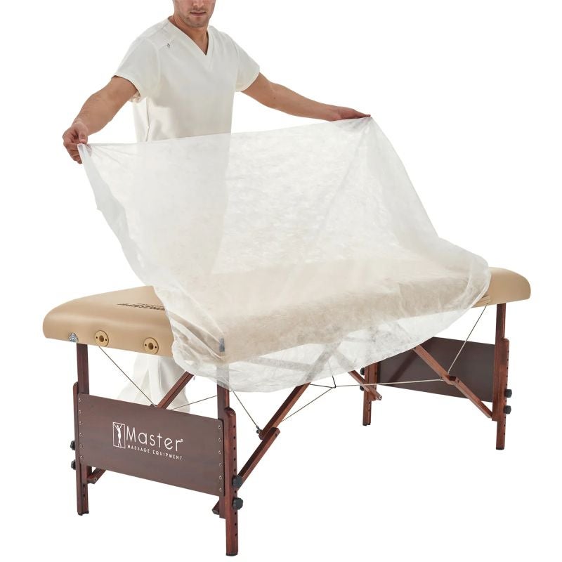 Einweg-Spannbezug | Einmalbezug für den Massagetisch - 10er Pack