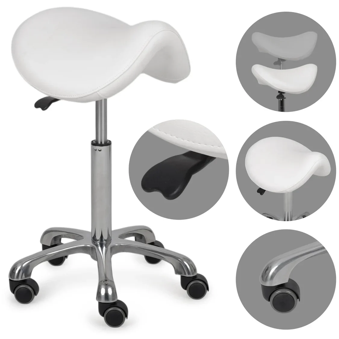 HABYS ALMA Ergo Sattelhocker | höhenverstellbar 55–75 cm