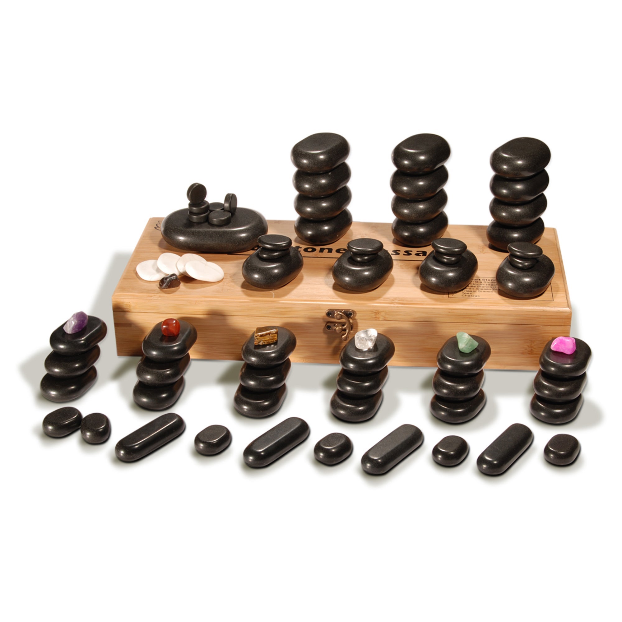 Hot Stones Luxury Set - 70 massage stones Hot Stones Luxury Set - 70 massage stones
