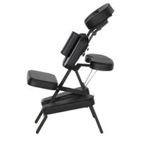Master Massage Apollo LX – klappbarer Massagestuhl in seitlicher Ansicht