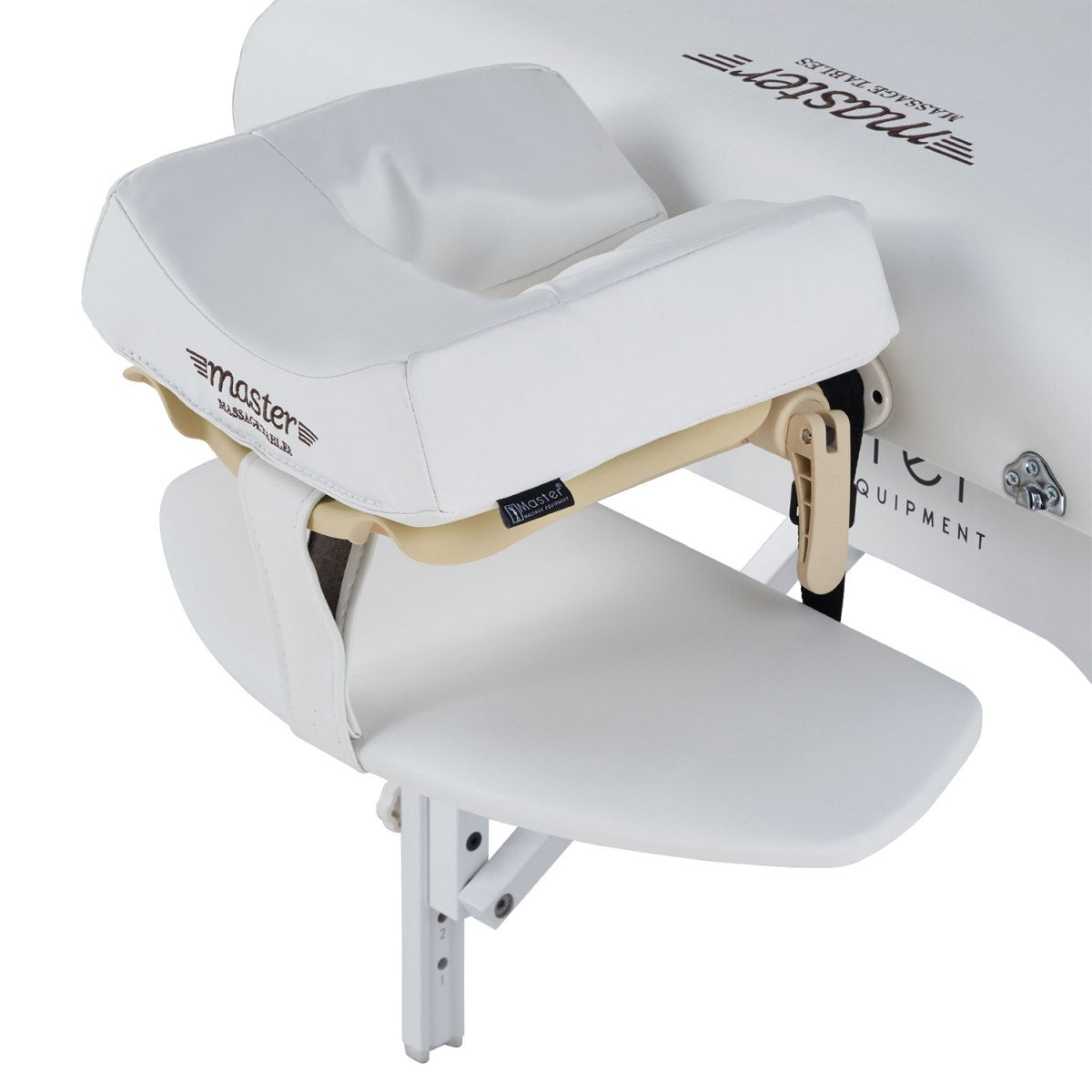 Mobile Massageliege MONTCLAIR Reiki  - WHITE EDITION -