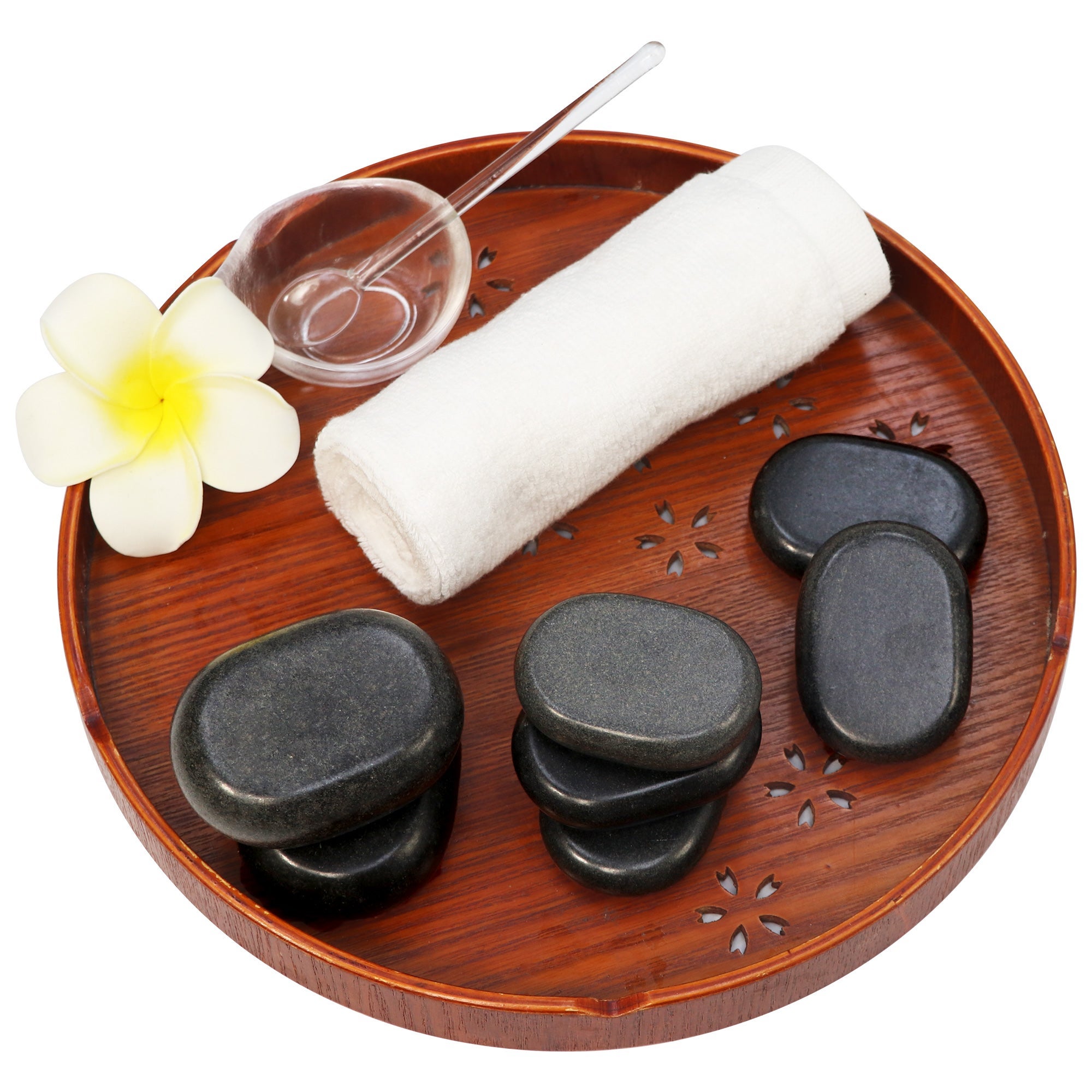 Hot StonesSet - 18 massage stones