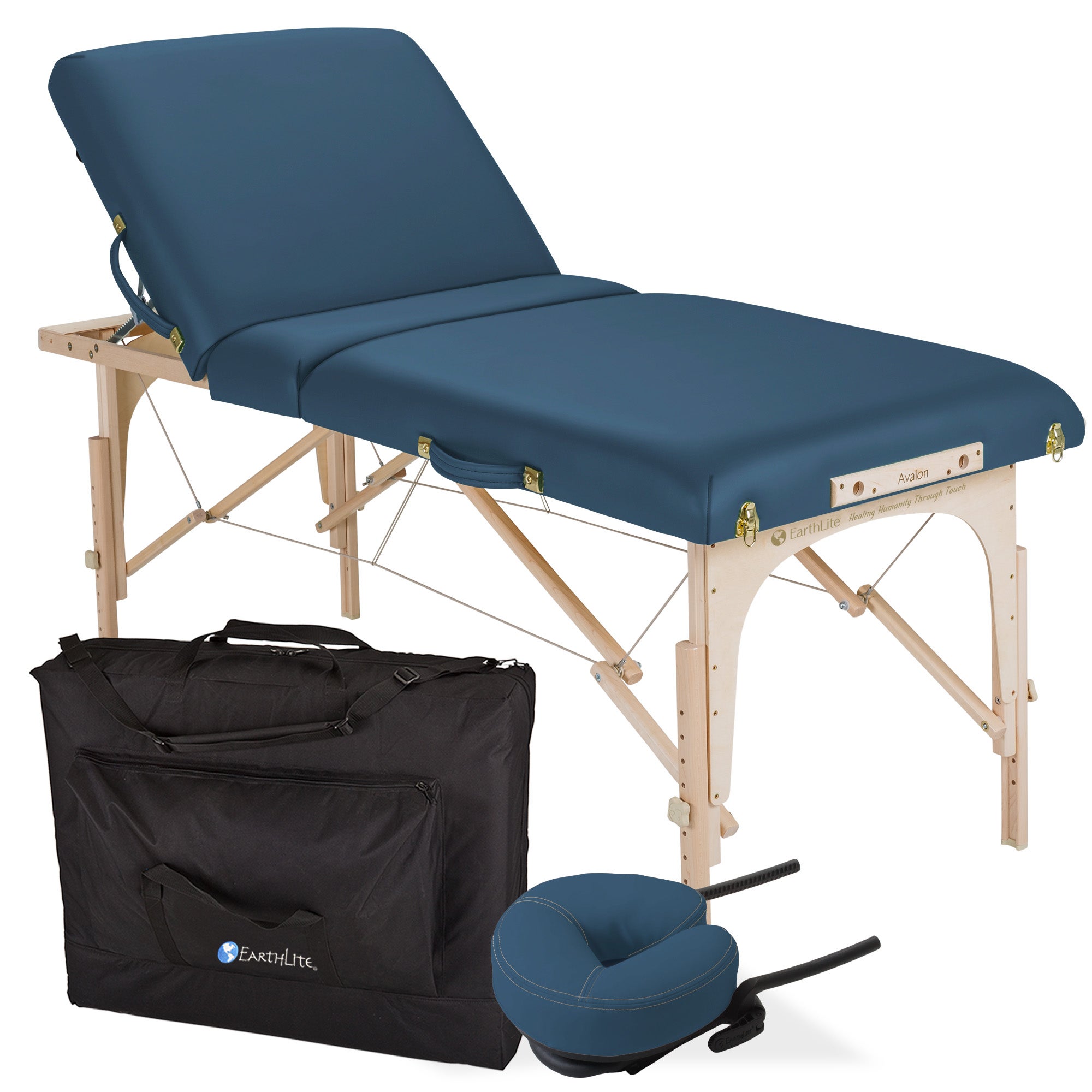 Massageliege klappbar Earthlite AVALON mit Rückenlehne