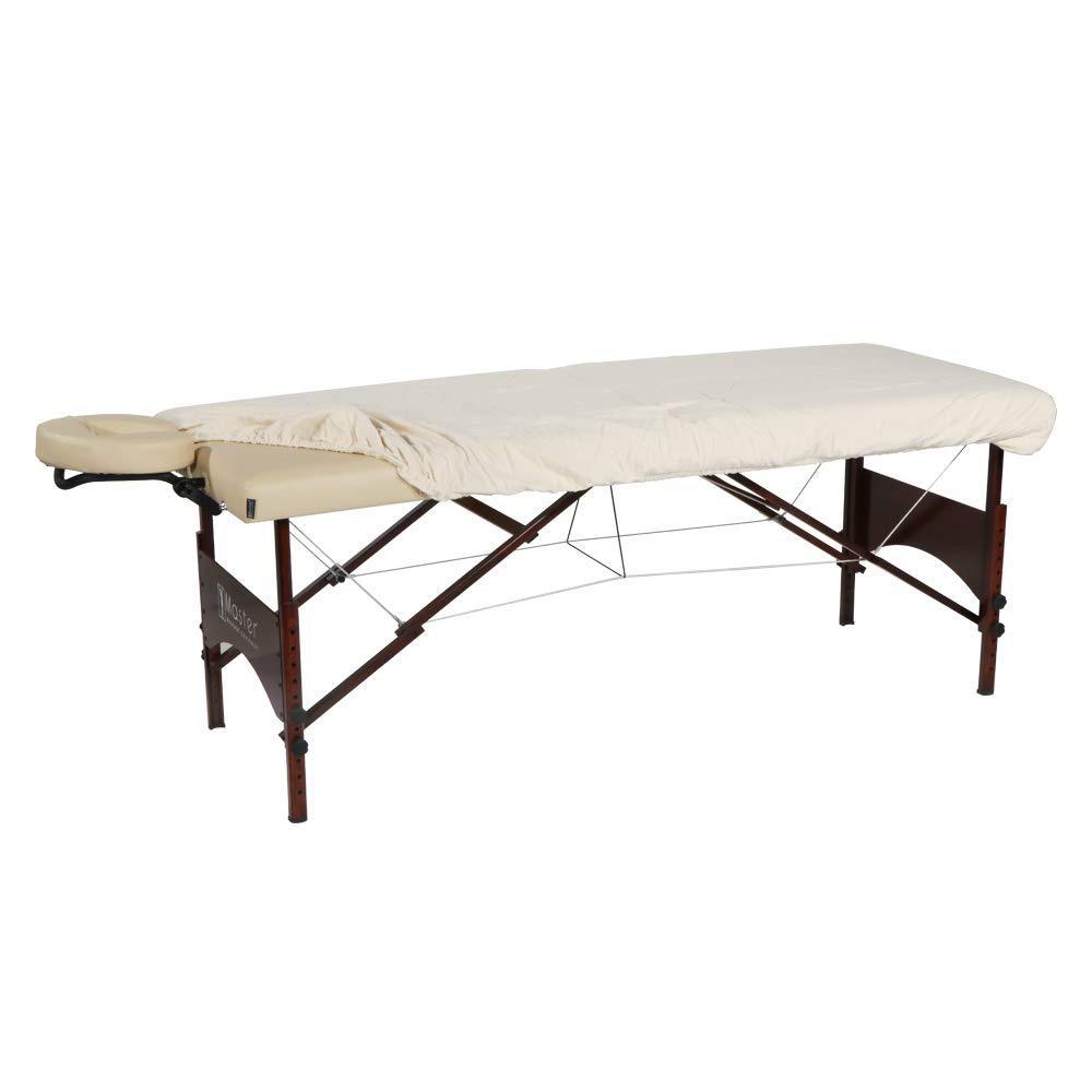 Flannel cover for massage table (2 pieces)