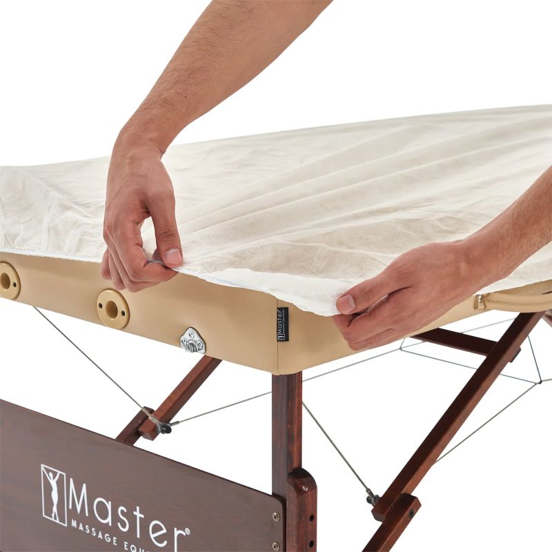 Einweg-Spannbezug | Einmalbezug für den Massagetisch - 10er Pack