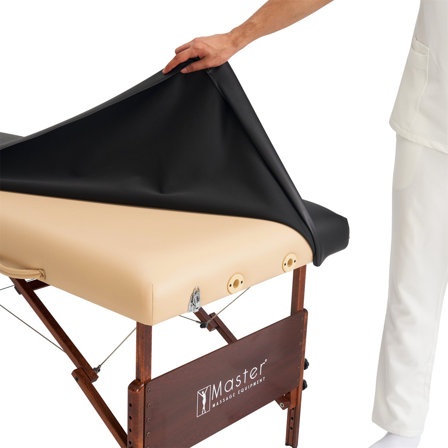 Oil-resistant PU cover for massage table