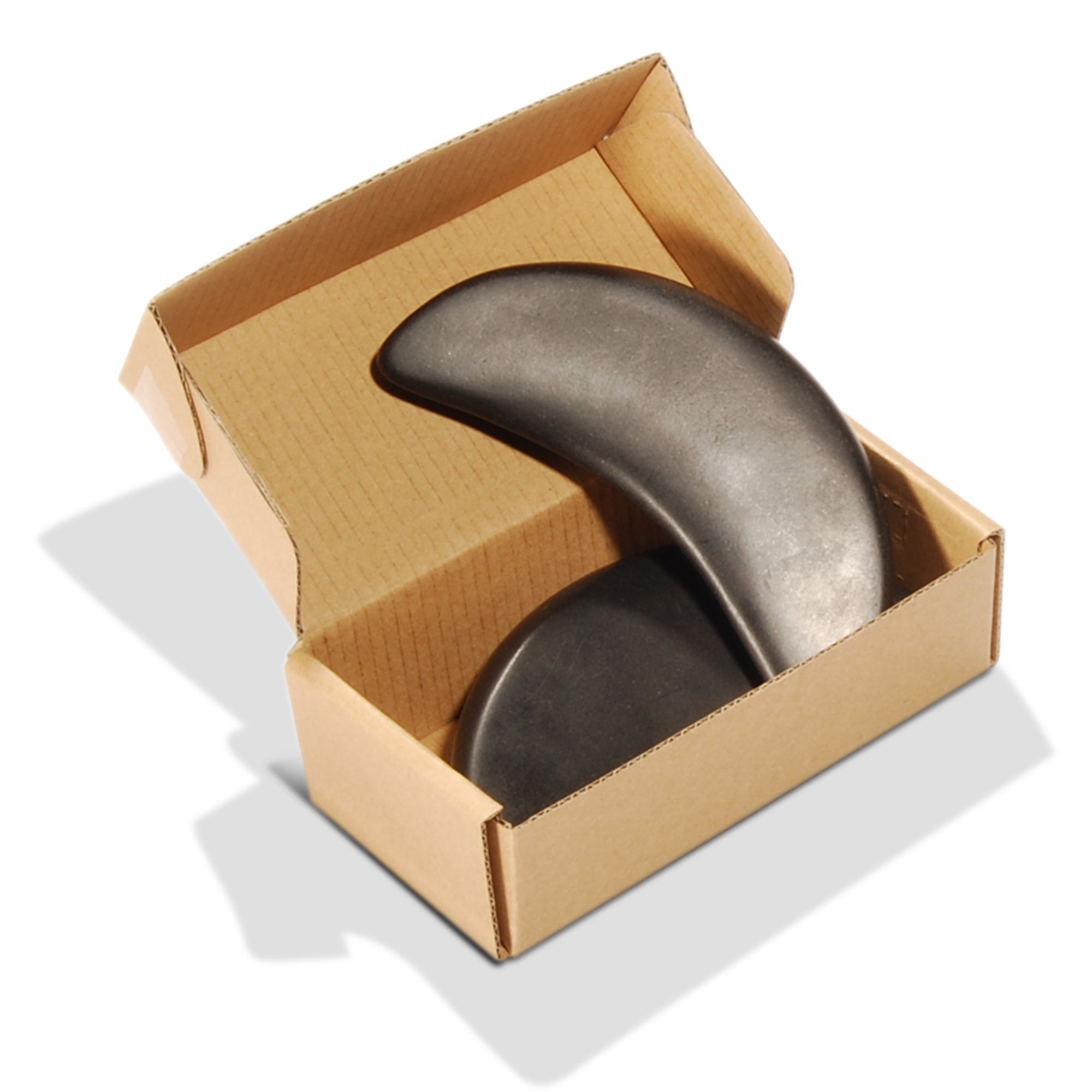 Crescent Basalt Stone | Massage stone (2 pieces) Crescent Basalt Stone | Massage stone (2 pieces)