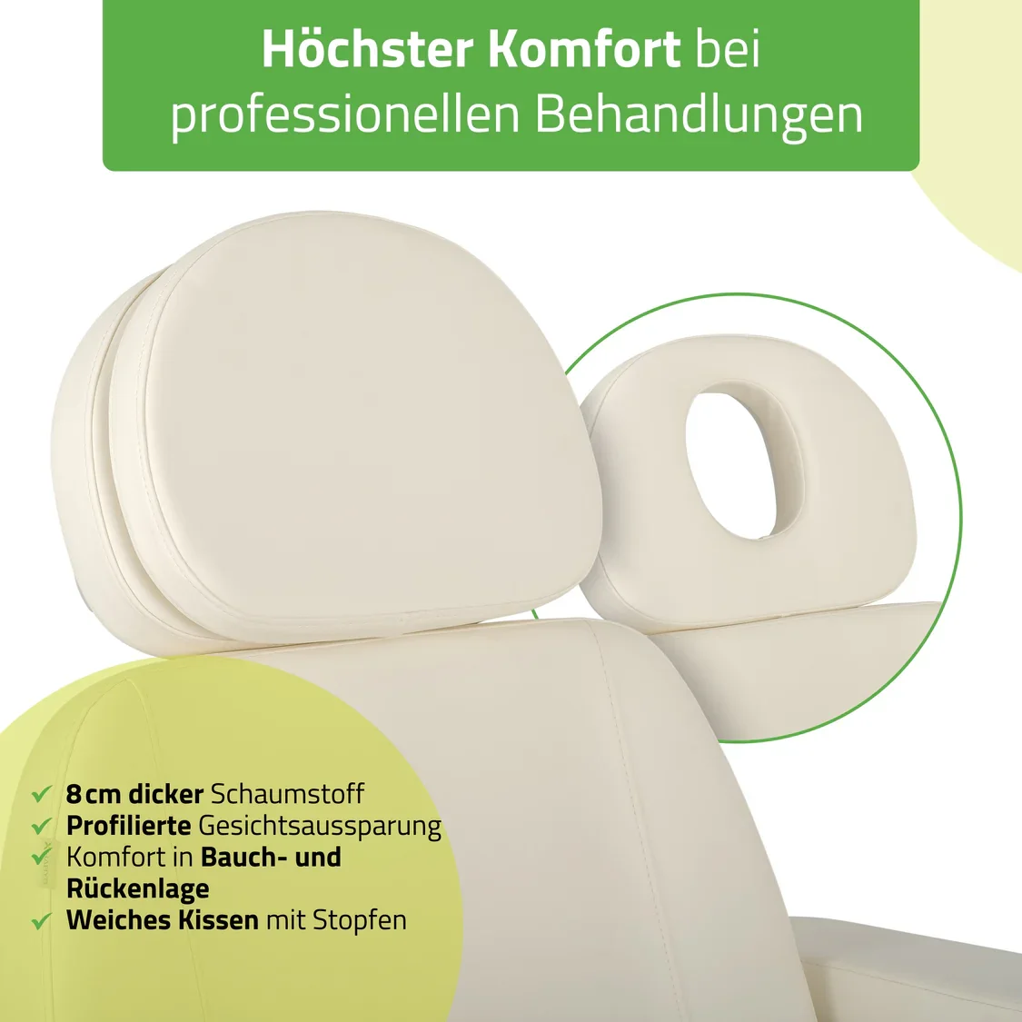 Kosmetikstuhl elektrisch Luxoria PRO5 - Multi - elektrische Kosmetikliege