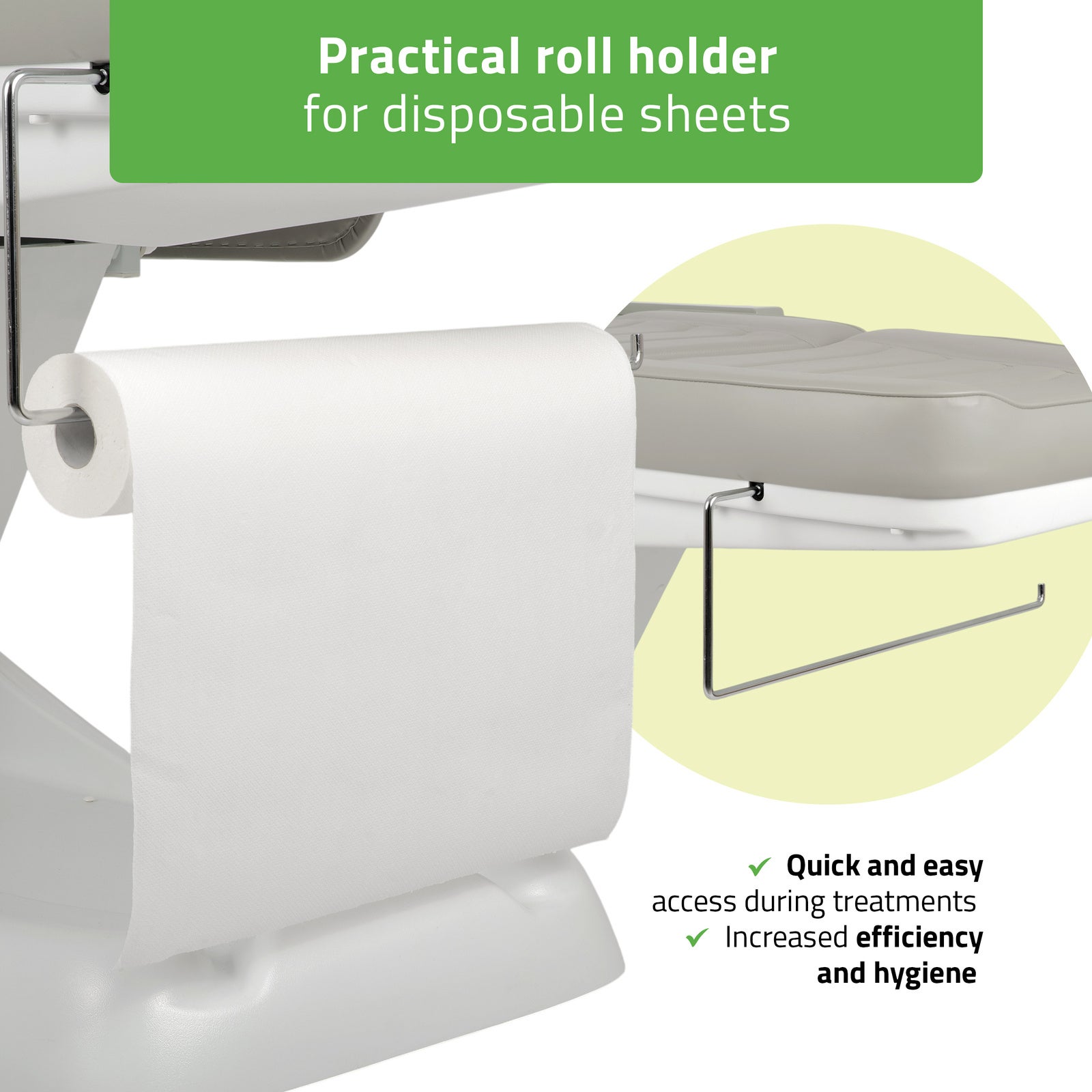 Universeller Kosmetikstuhl elektrisch LEO PRO 4 Multi - Tattoo Stuhl elektrisch