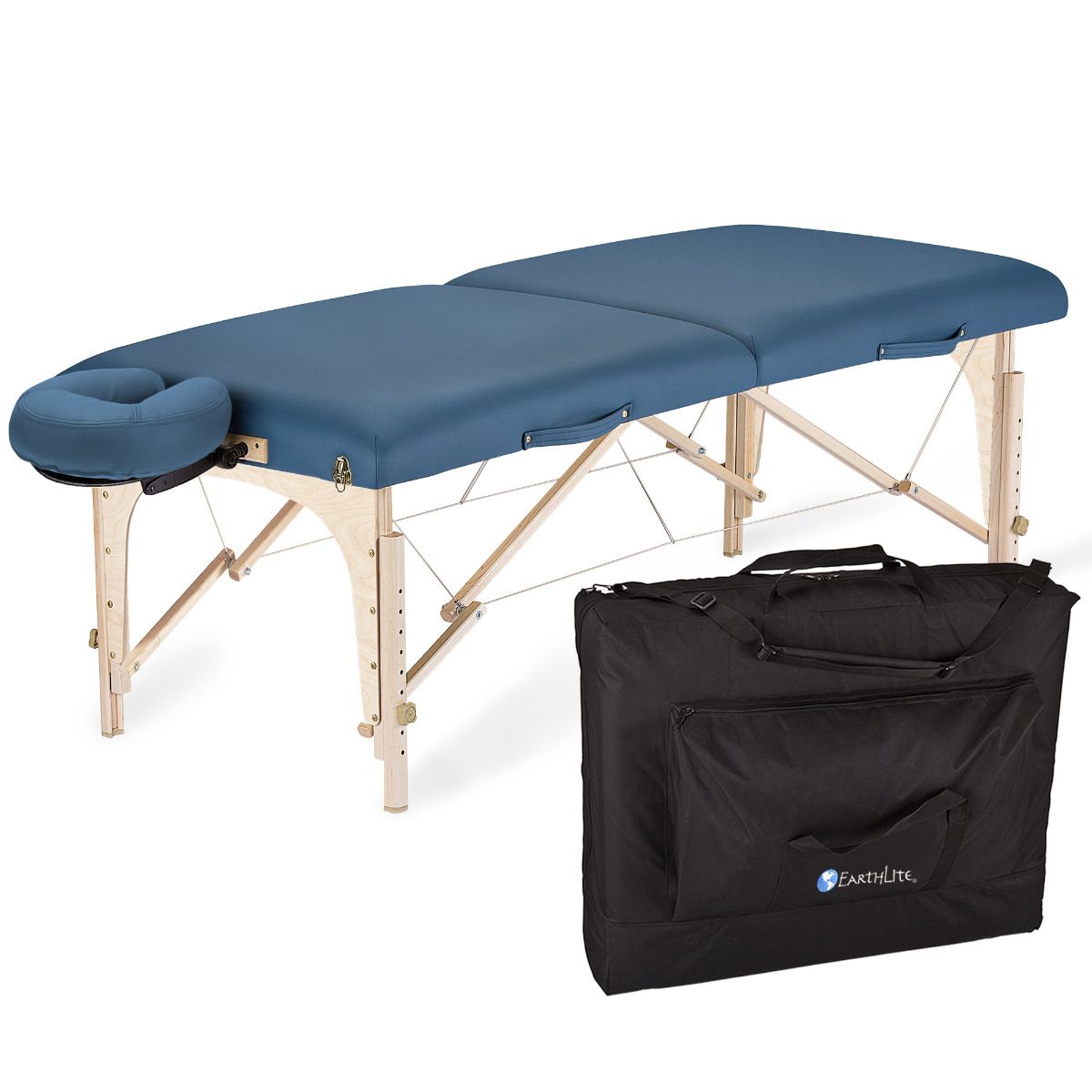 Earthlite-Harmony-REIKI-mystic-blue Massageliege Earthlite Harmony DX mit Reiki Option