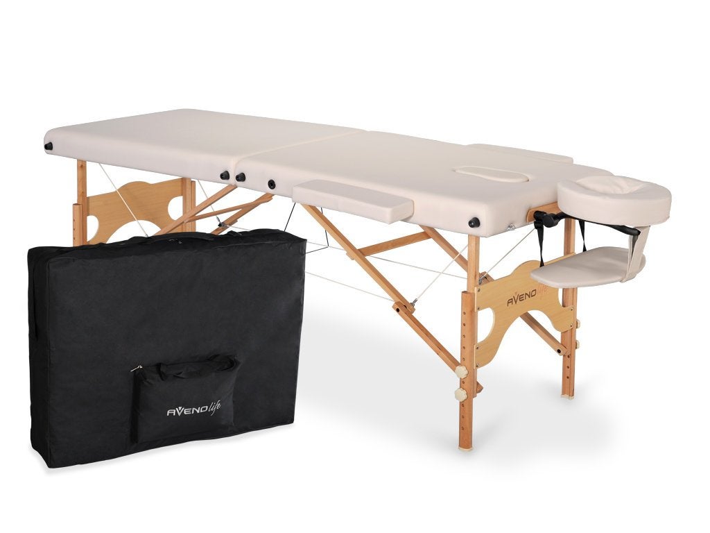 Mobile-Massageliege-g-nstig-Aura Massageliege klappbar AURA COMFORT- Komplett-Set