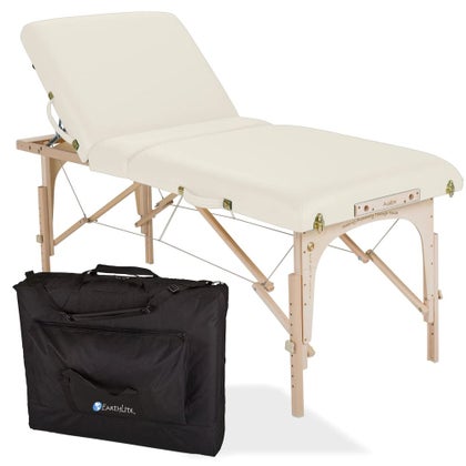 Mobile Massageliege mit Rückenlehne