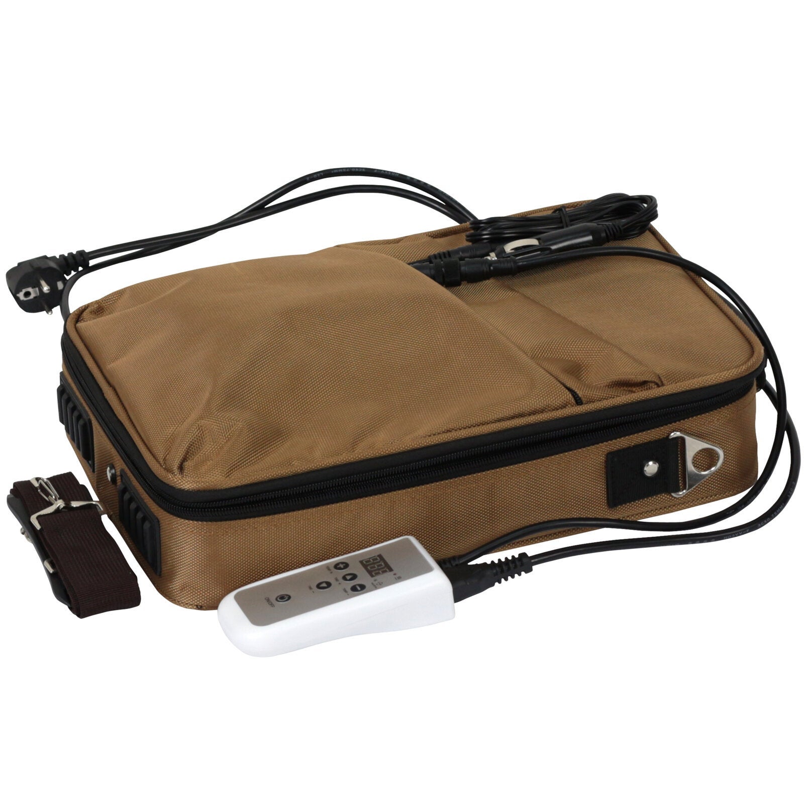 Mobile Wärmetasche für Hot Stones – 230 V / 12 V