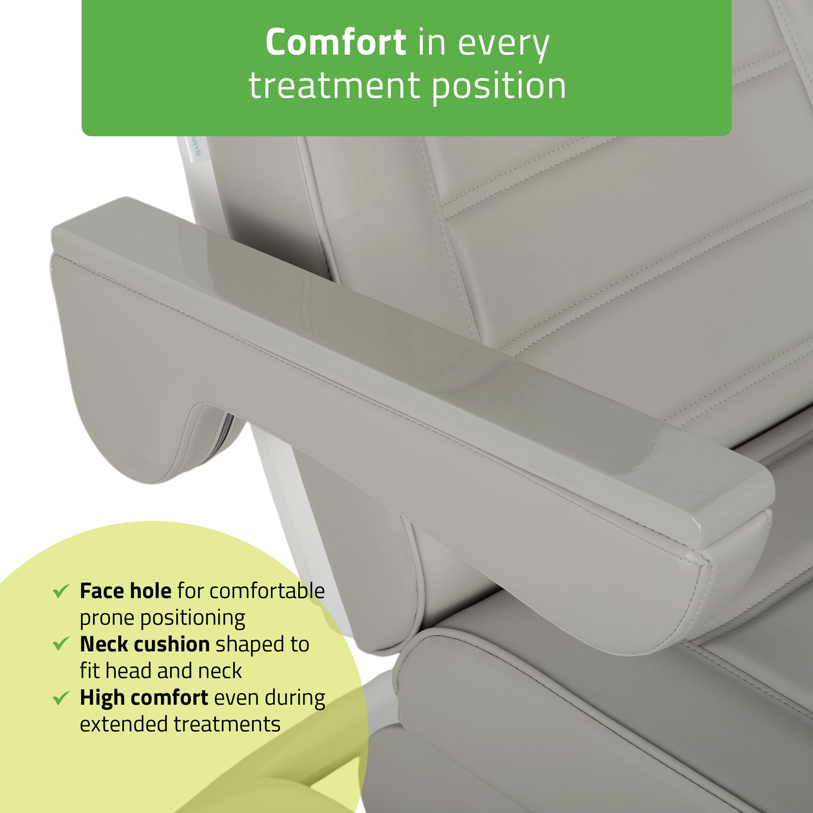 Universeller Kosmetikstuhl elektrisch LEO PRO 4 Multi - Tattoo Stuhl elektrisch