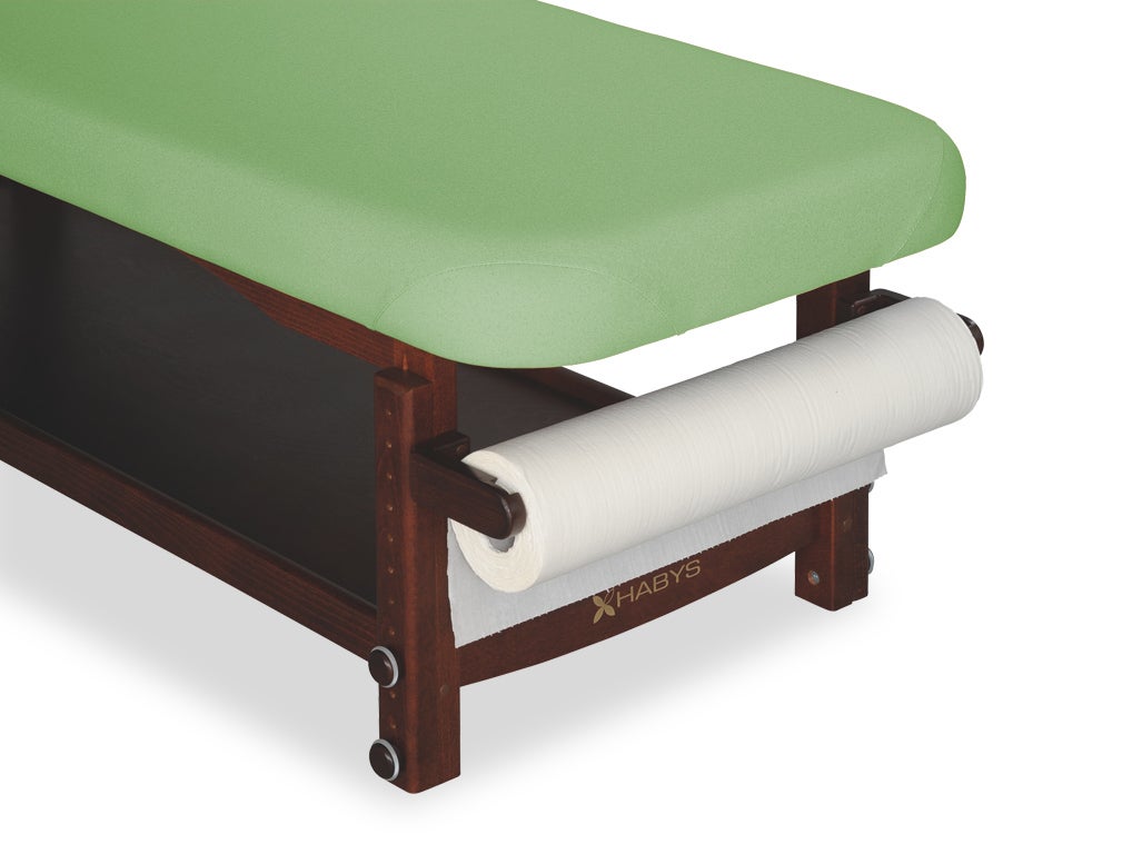 Optional: Papierrollenhalter für Behandlungsliege (Buche - dunkler Farbton) - Aufpreis