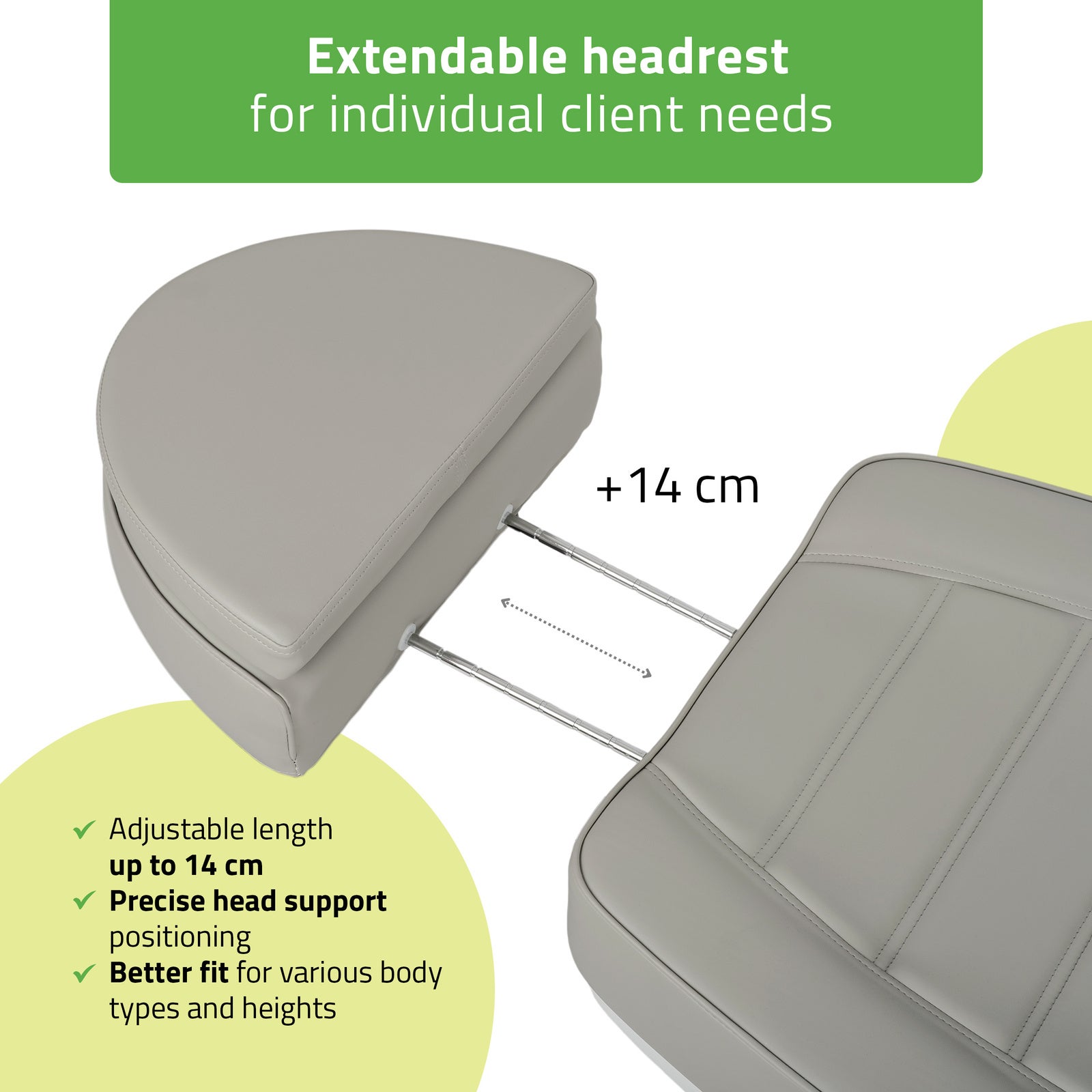 Universeller Kosmetikstuhl elektrisch LEO PRO 4 Multi - Tattoo Stuhl elektrisch