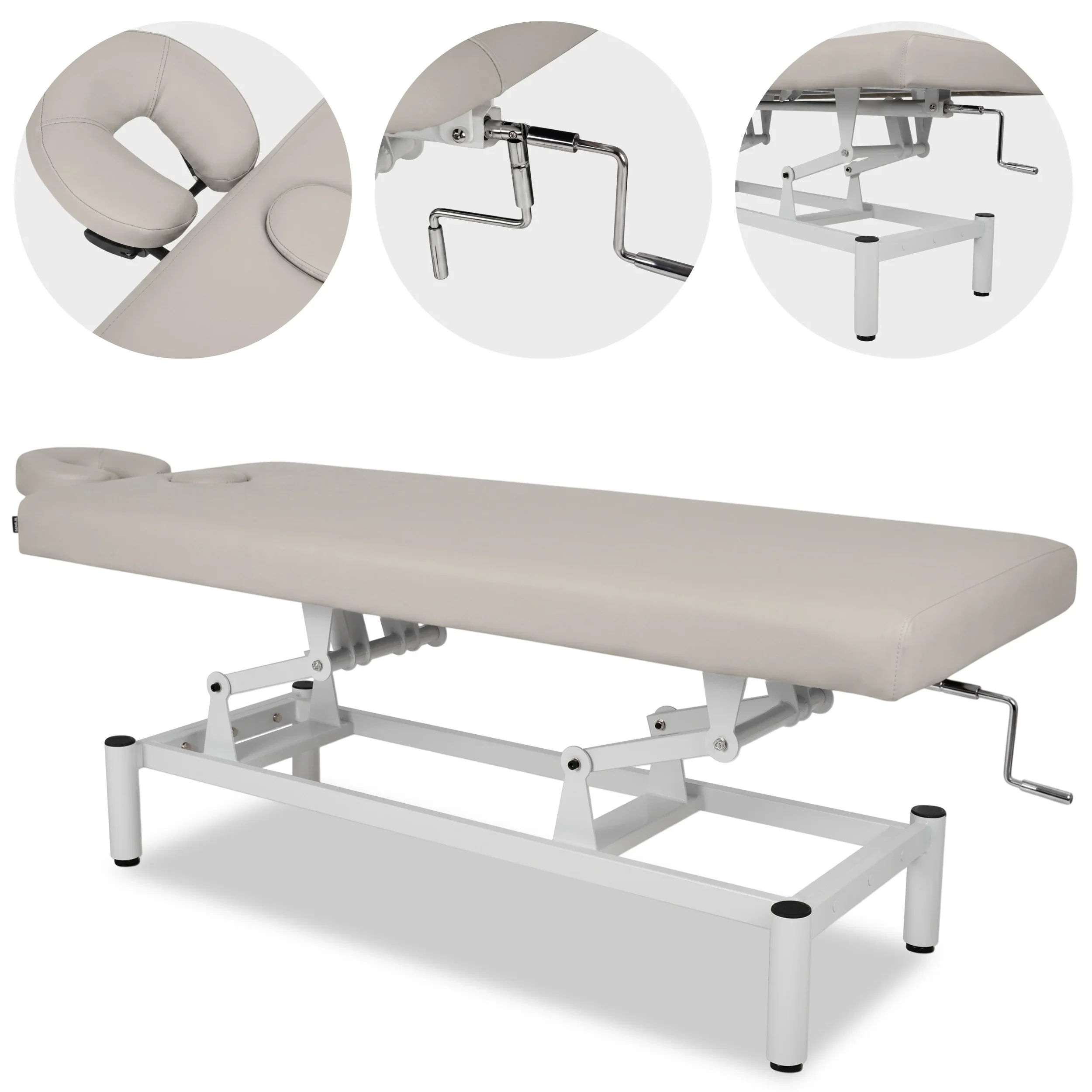 VIGO 1 – Massageliege mit Handkurbel - manuell höhenverstellbar