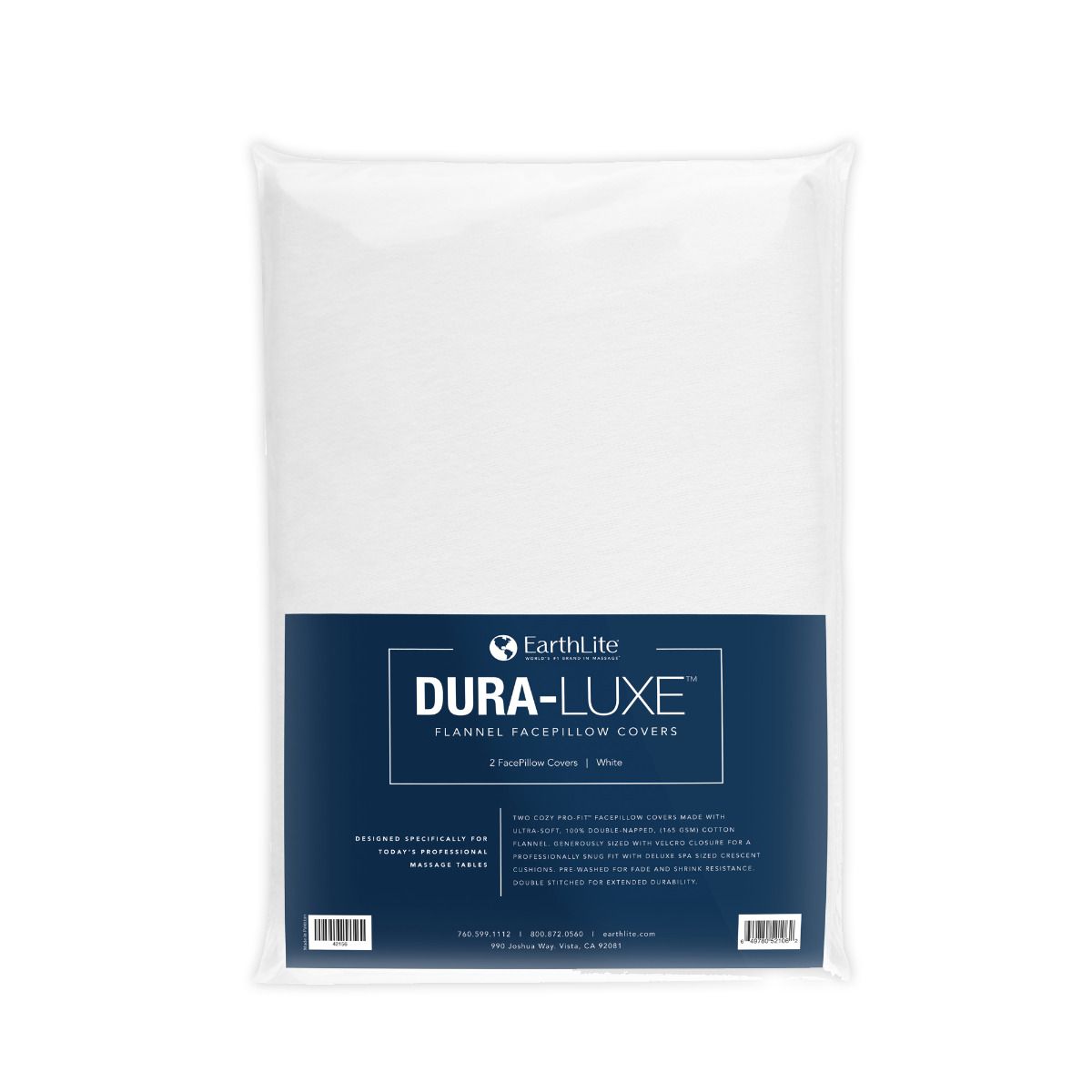 Bez-ge-weiss-dura-luxe Flanell Kopfstützenbezüge | DURALUXE | 6er in SPA-Qualität