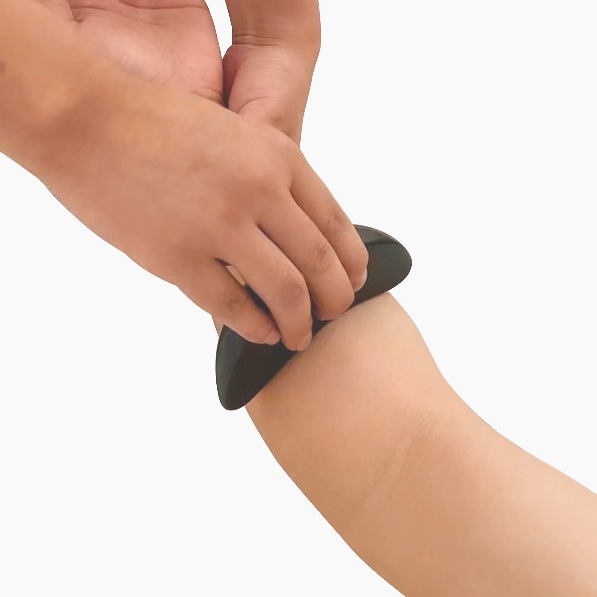 Crescent Basalt Stone | Massage stone (2 pieces)
