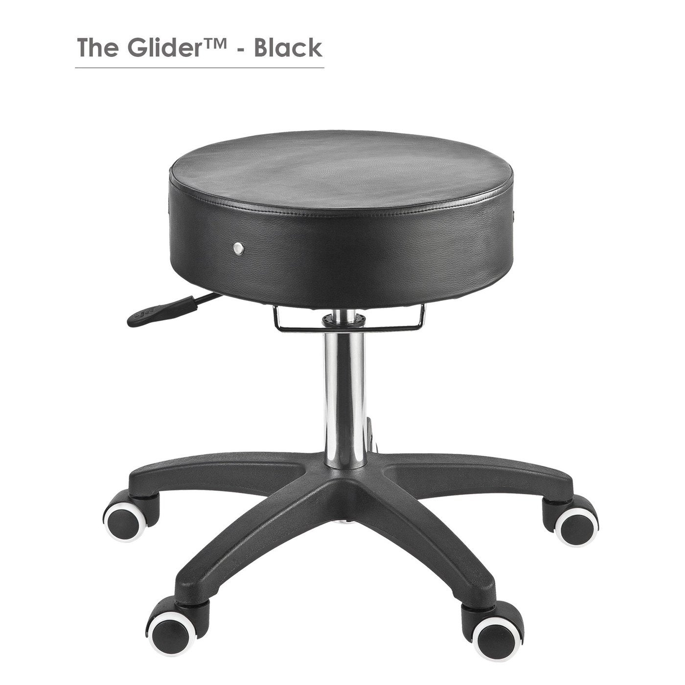 Costco-TM-Rollhocker-Drehhocker_schwarz Rollhocker | Drehhocker GLIDER - by MASTER MASSAGE