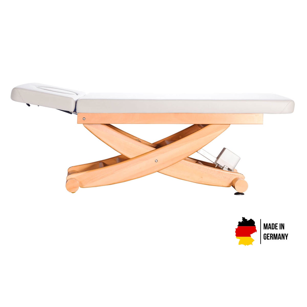 Massageliege-HAVANNA-2-Segmente Massageliege elektrisch HAVANNA - 2 Zonen | LUXUS