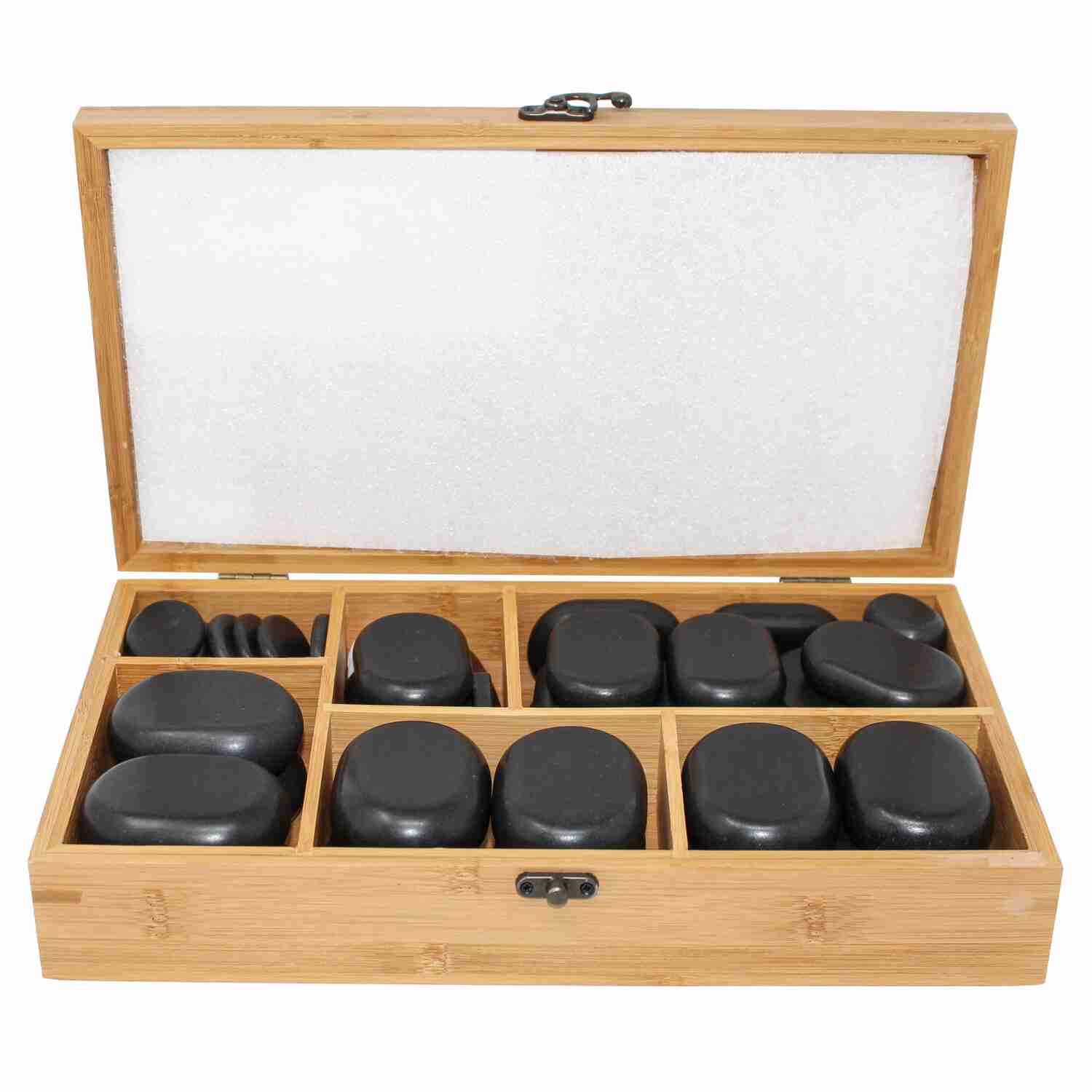 Hot Stone Massagsstein-Set 45-teilig