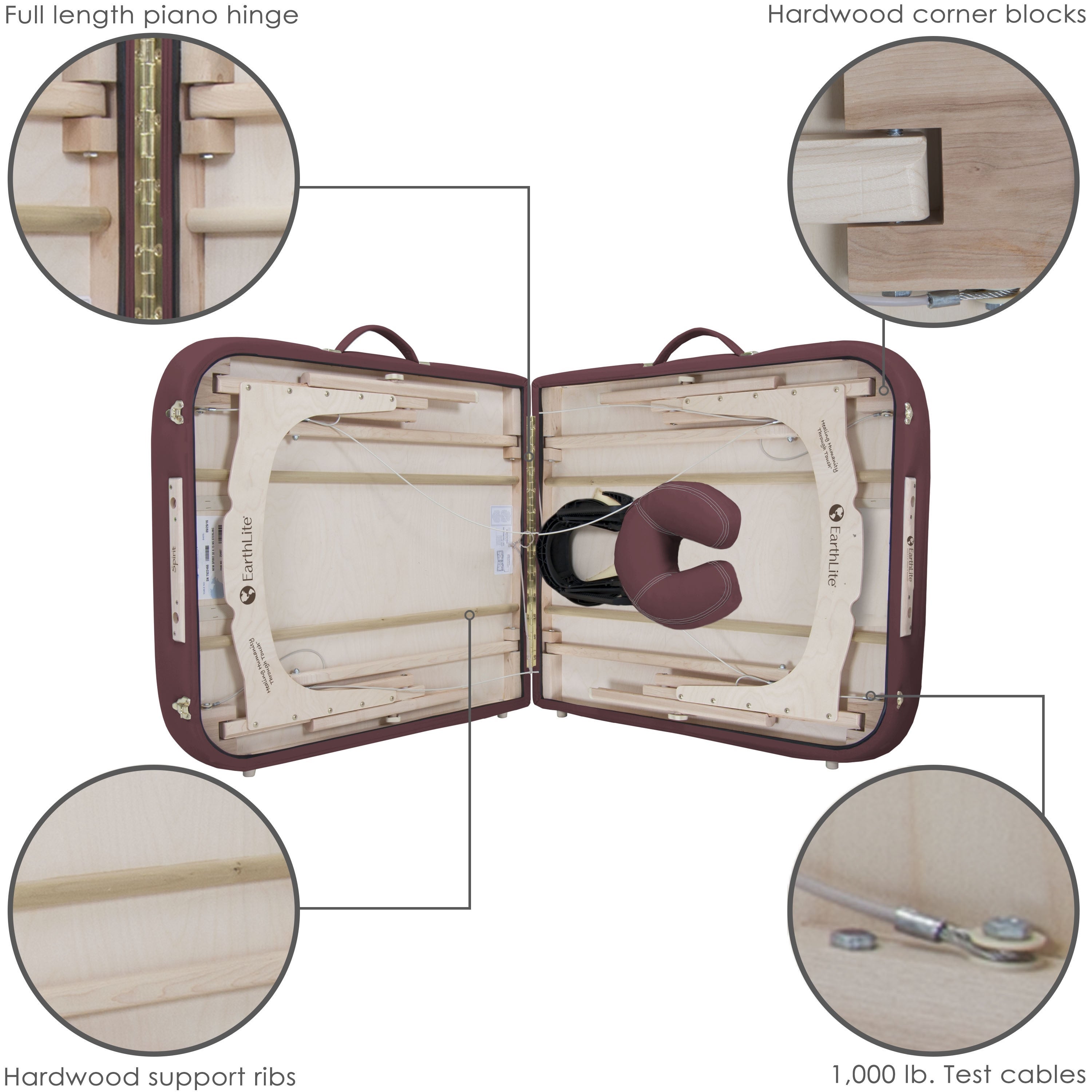 Earthlite SPIRIT professional Portable Massage Table