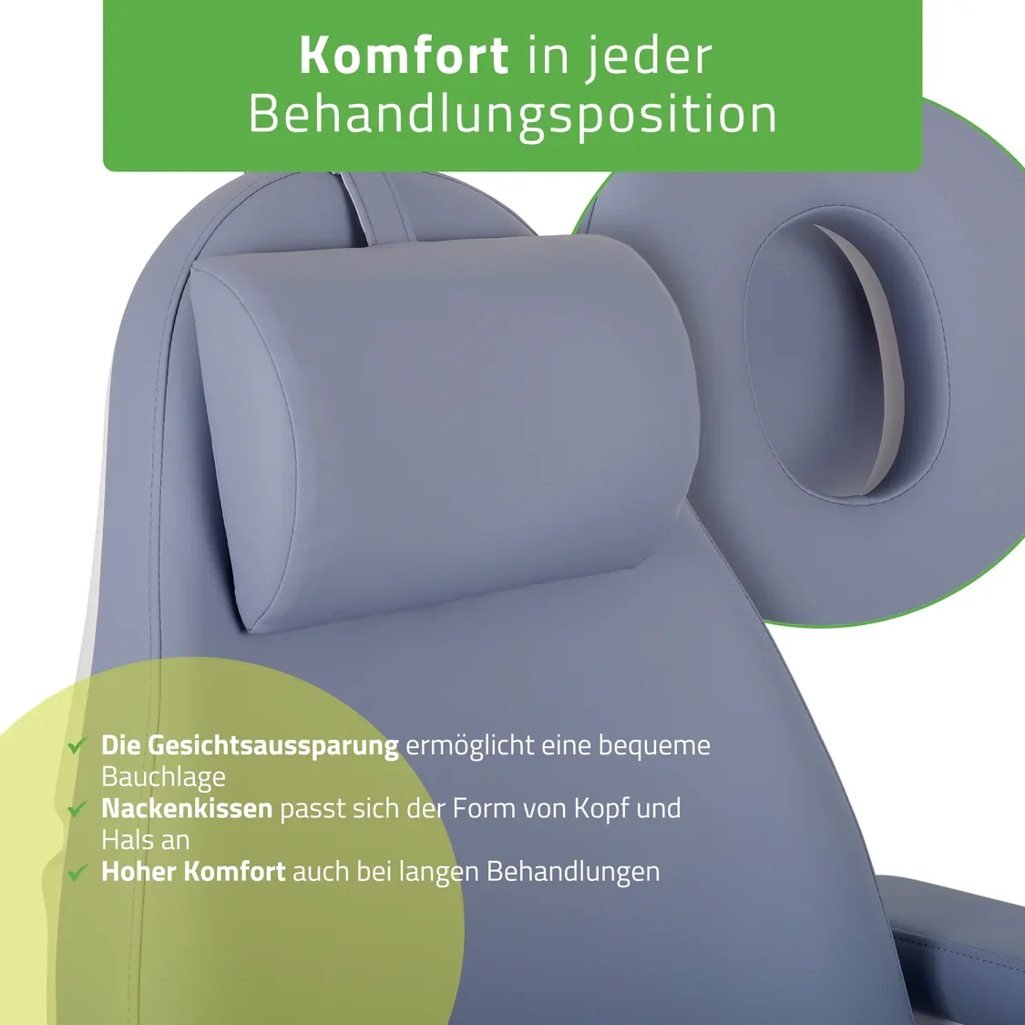 Eleganter Kosmetikstuhl elektrisch ELARA PRO 4