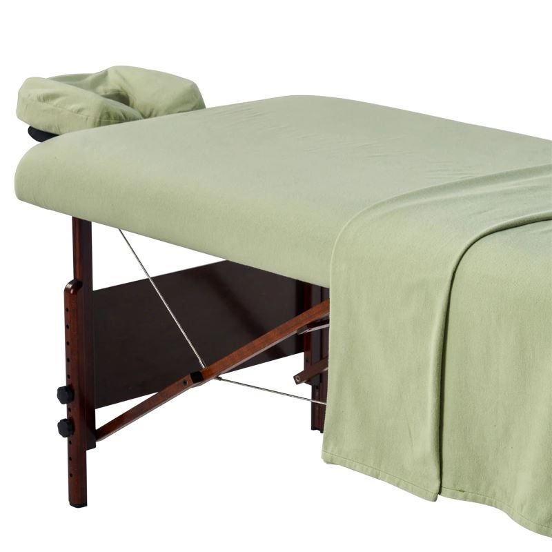 Deluxe Flanell Liegenbezug für die Massageliege  3-teilig Set